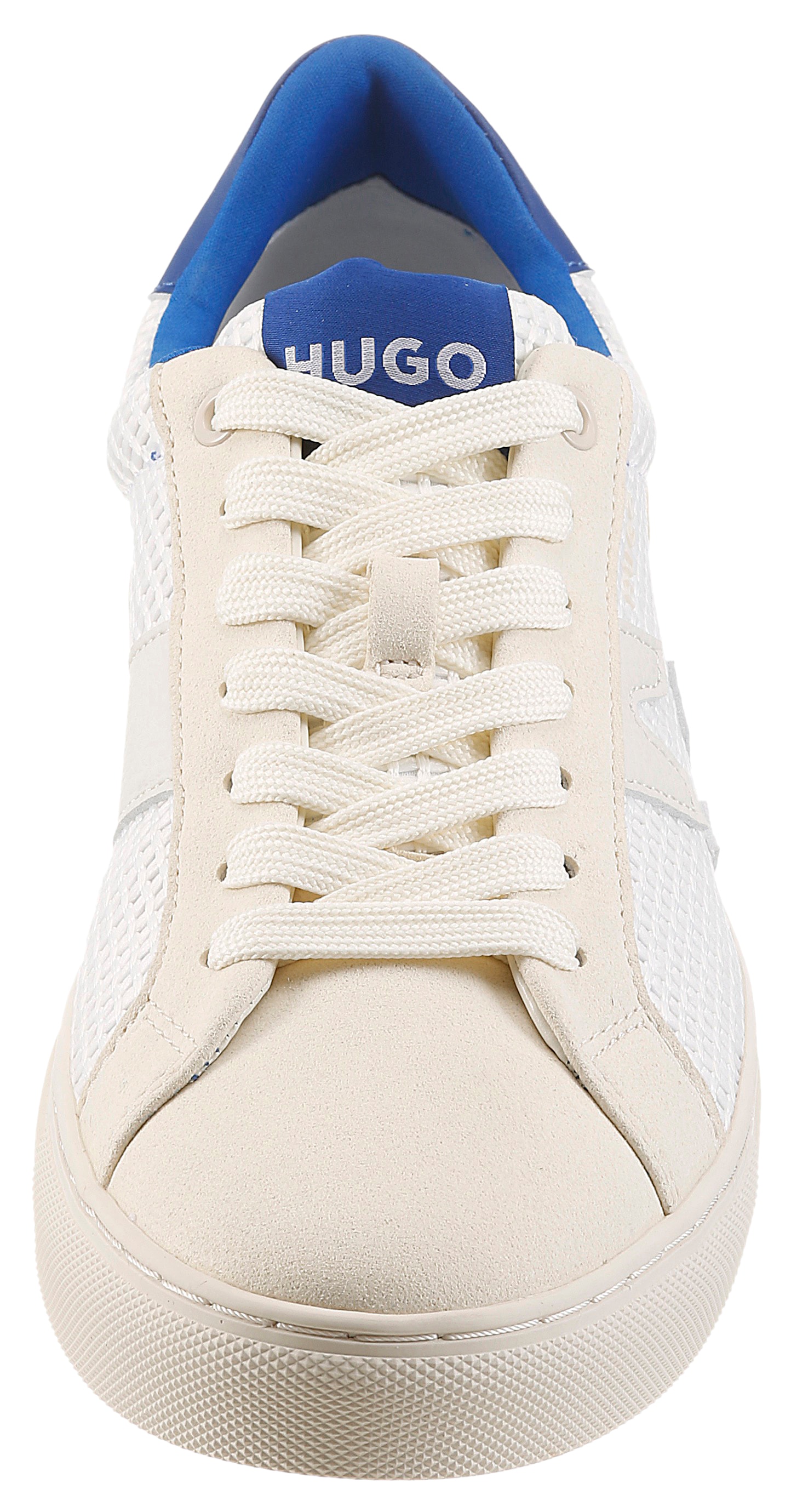 HUGO Blue Sneaker »Morrie_tenn«  Retro-Sneaker, Halbschuh, Schnürschuh, Freizeitsneaker mit Kontrast