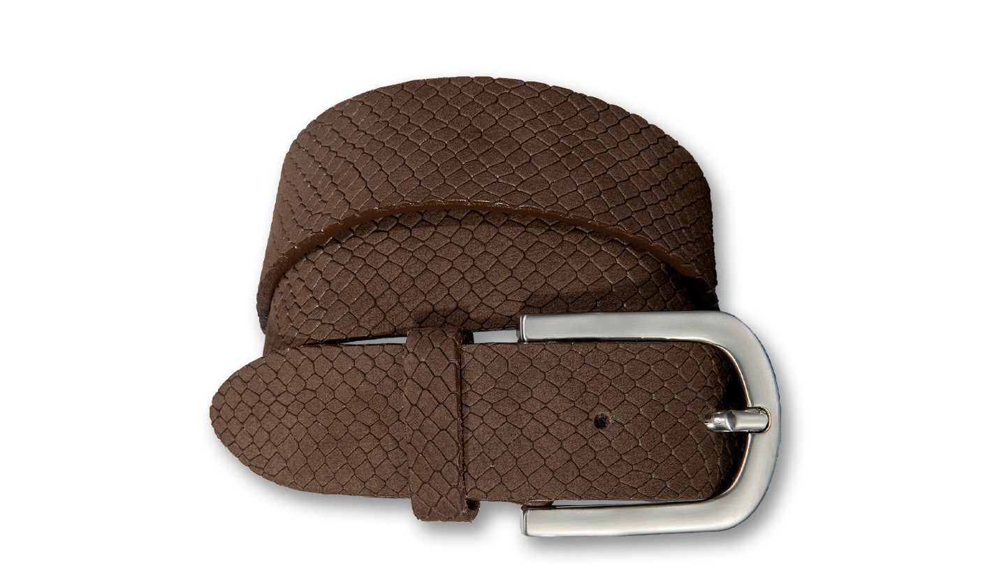 Silbergift Ledergürtel "Ledergürtel mit stylischer Animal-Prägung" günstig online kaufen