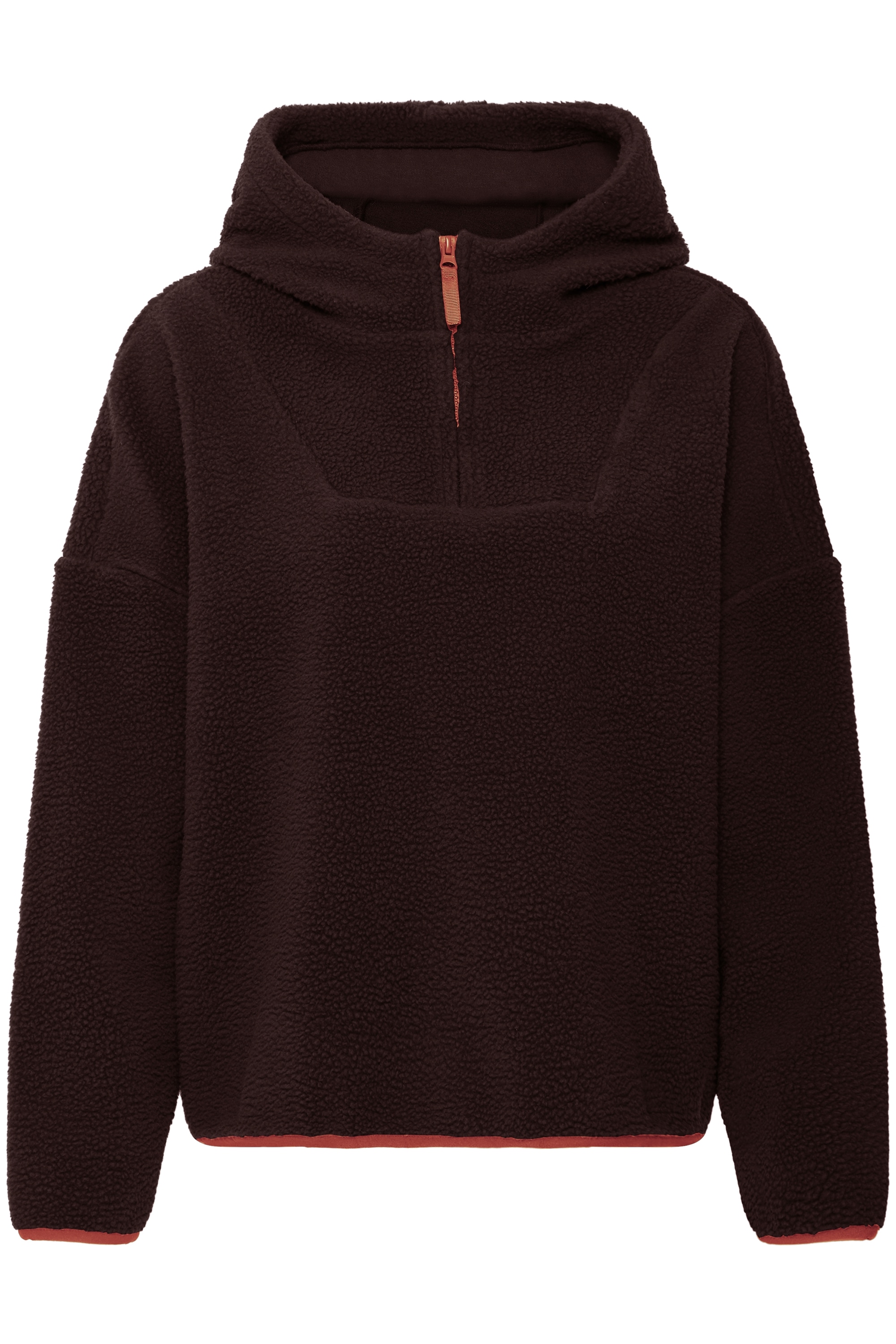 Ichi Kapuzensweatshirt "Damen Sweat-Cardigan mit Kapuze IHMONSI"