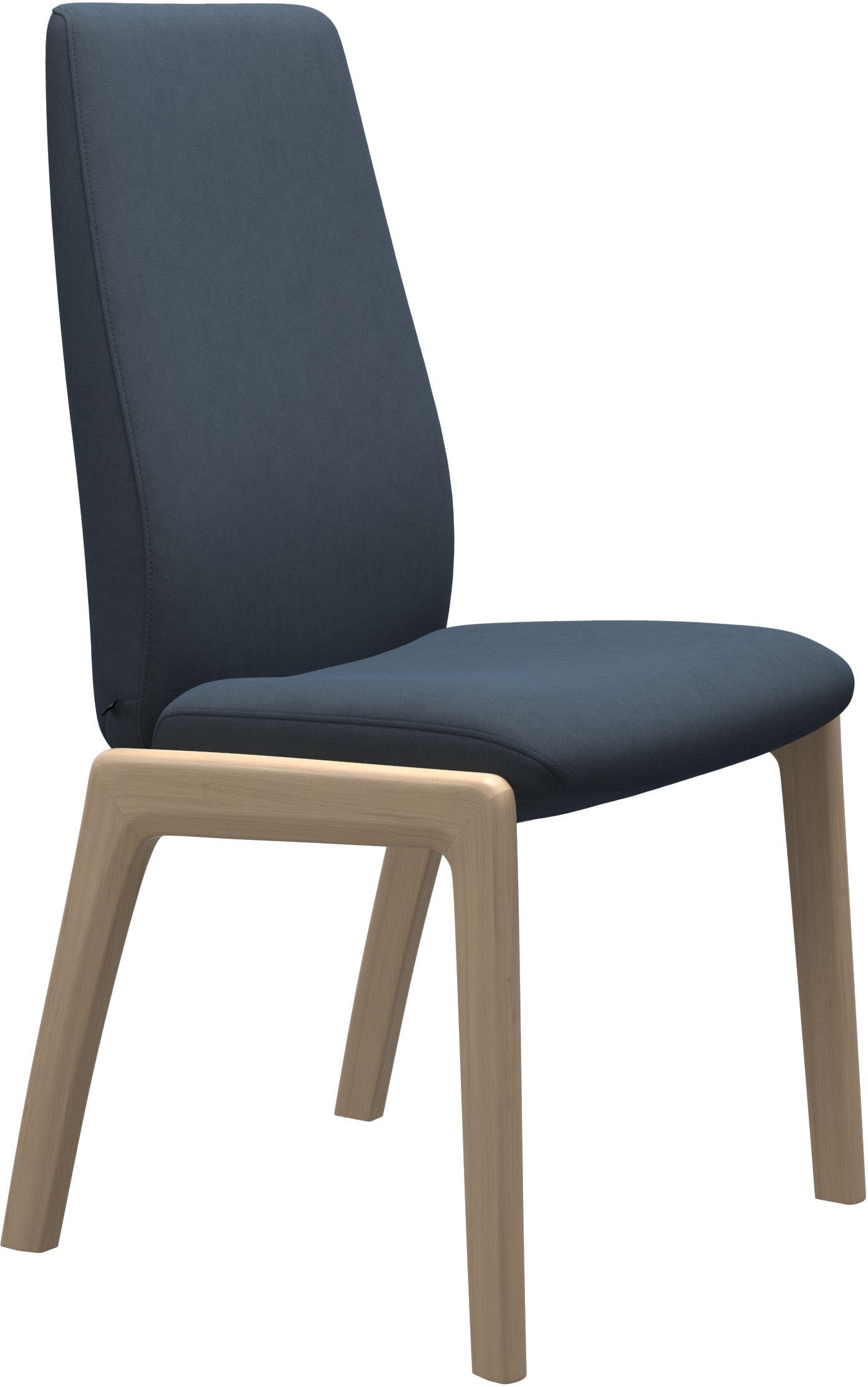 Stressless® Polsterstuhl »Laurel«, Microfaser DINAMICA, High Back, Größe L, mit abgerundeten Beinen in Eiche gekalkt