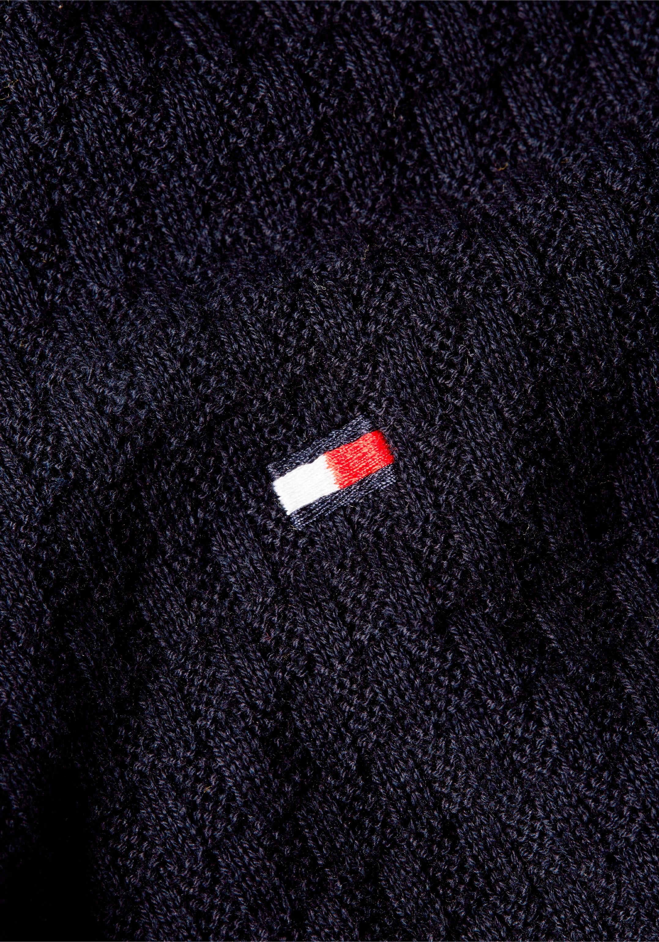 Reißverschluss hochgeschlossenen Tall Tommy Hilfiger | im BAUR & Big bestellen ▷ Design Sweatshirt, mit