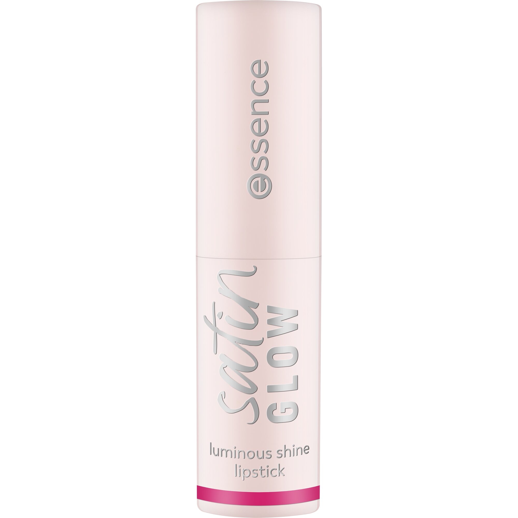 Essence Lippenstift »SATIN GLOW LUMINOUS SHINE LIPSTICK« Satin-Finish, langanhaltend, Farbintensiv, hohe Deckkraft
