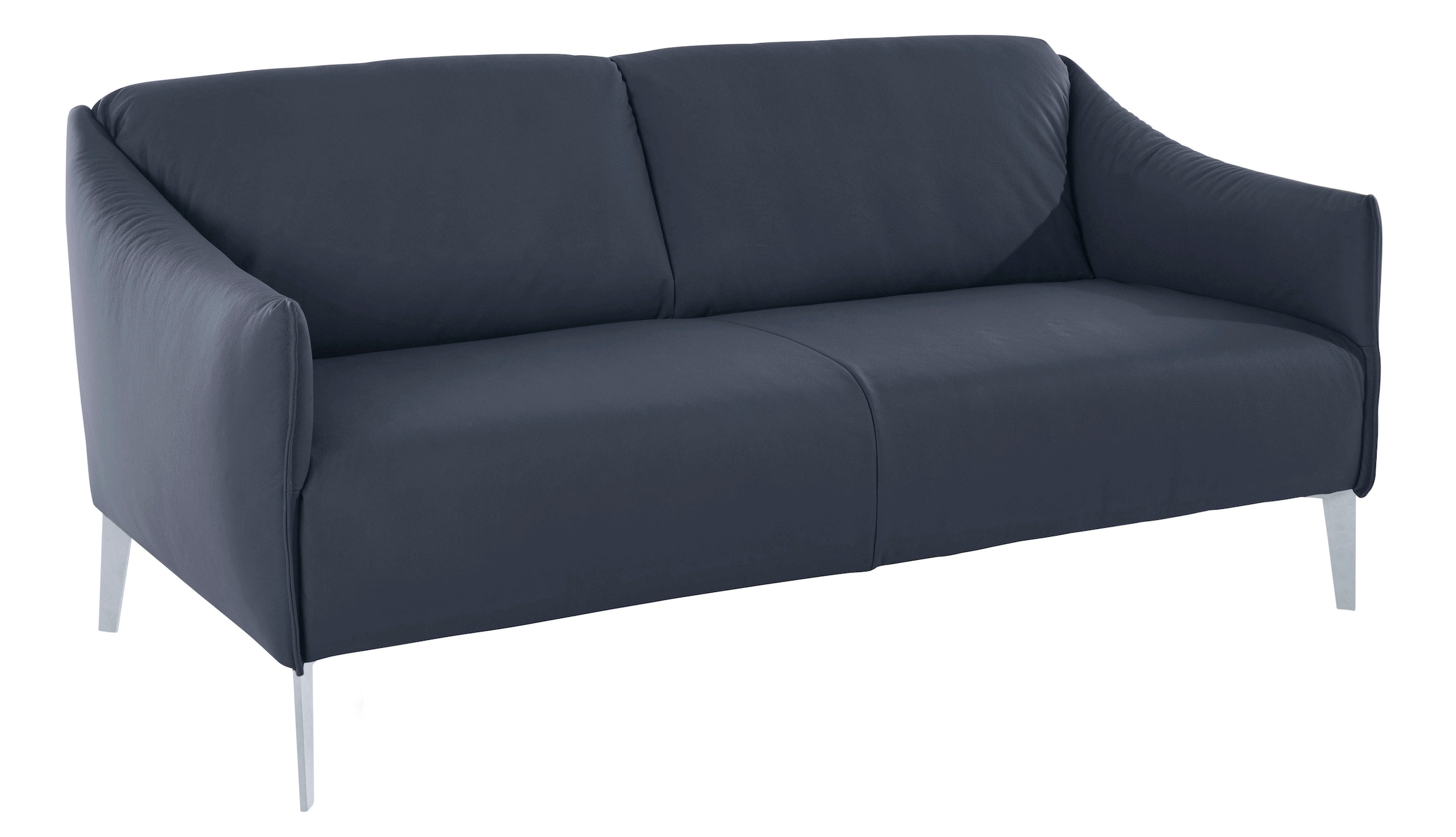 W.SCHILLIG 2,5-Sitzer »sally«, mit Metall-Winkelfüßen in Silber matt, Breite 174 cm