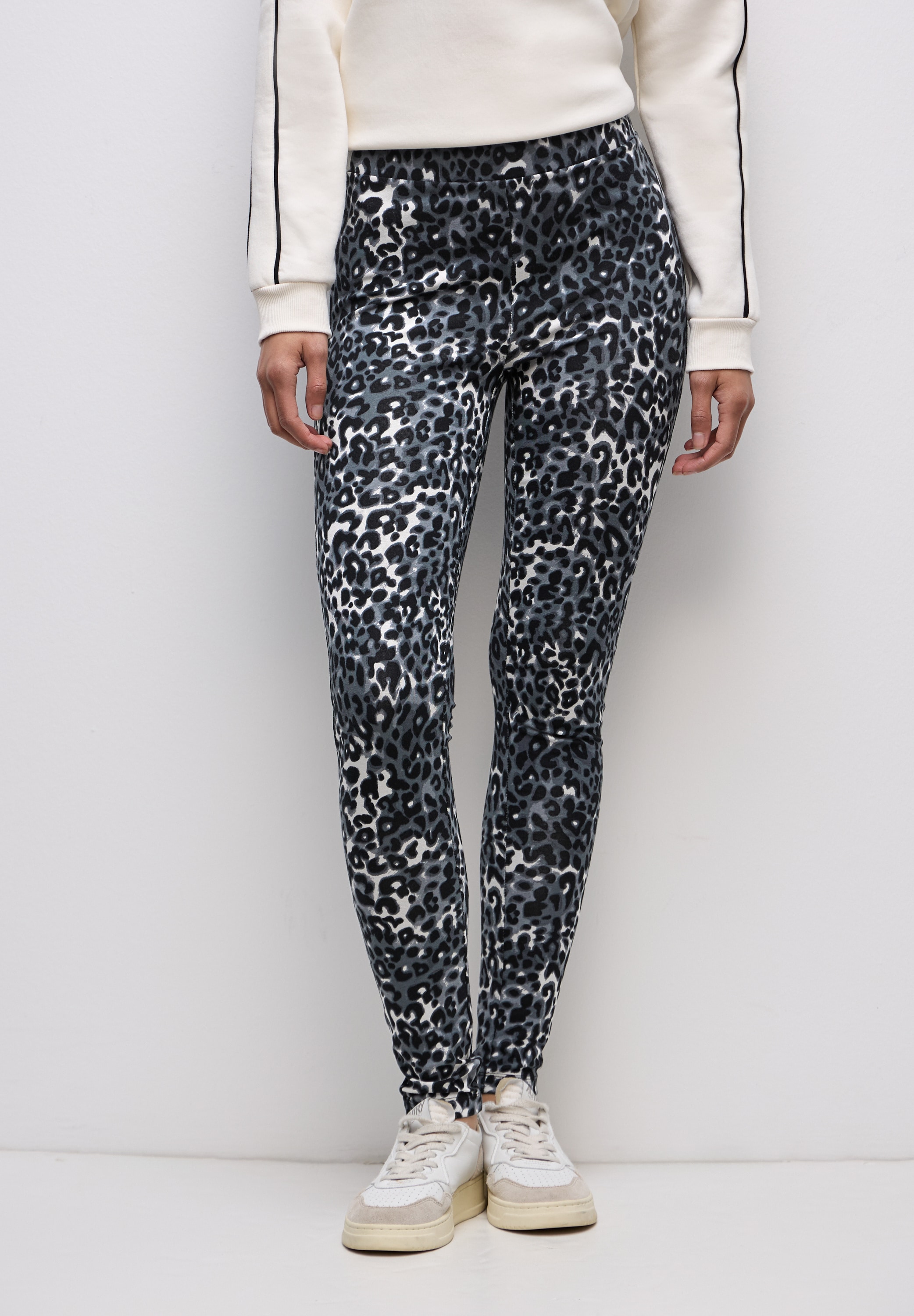 STREET ONE Leggings aus Baumwolle mit Stretchanteil günstig online kaufen