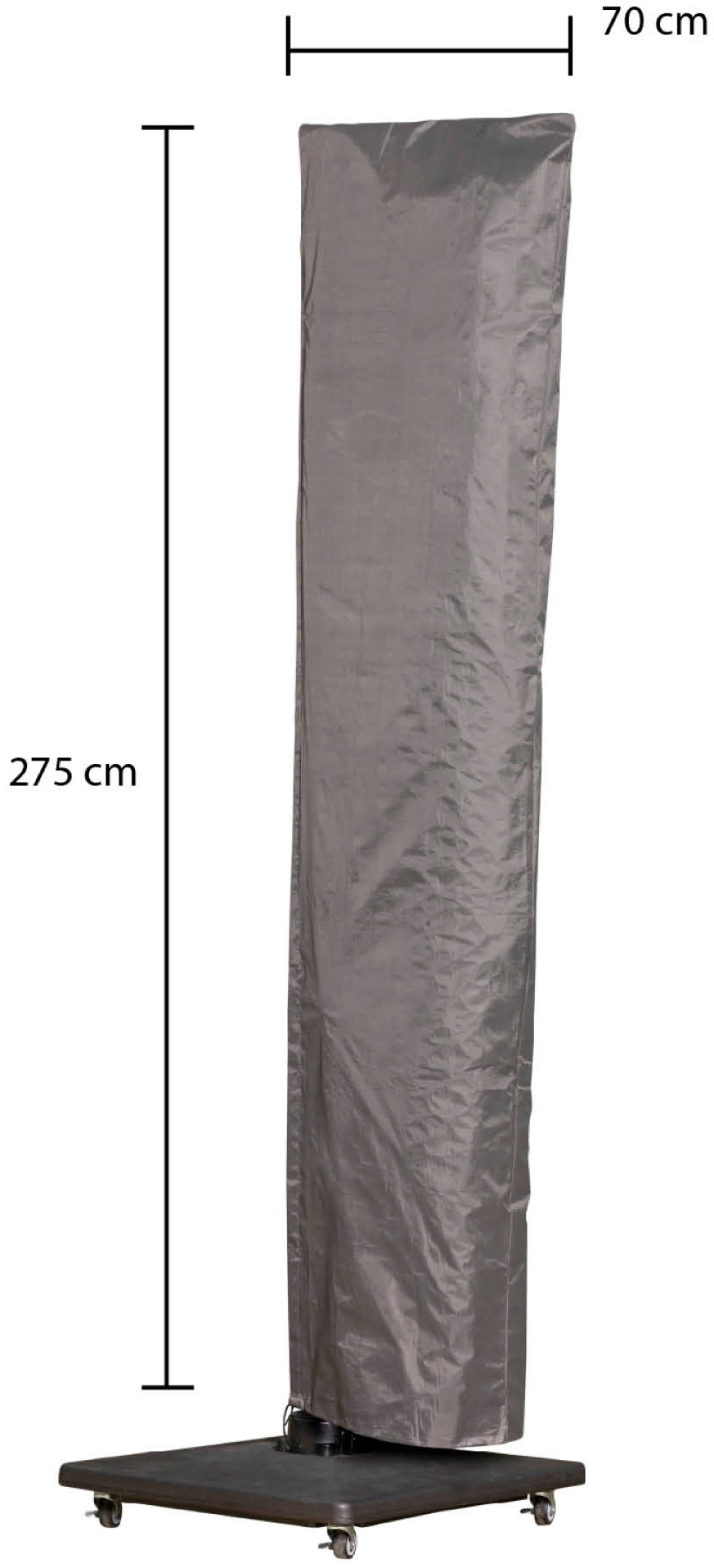 winza outdoor covers Sonnenschirm-Schutzhülle, geeignet für Schirme bis ø 450-500 cm, Maße 275x70 cm