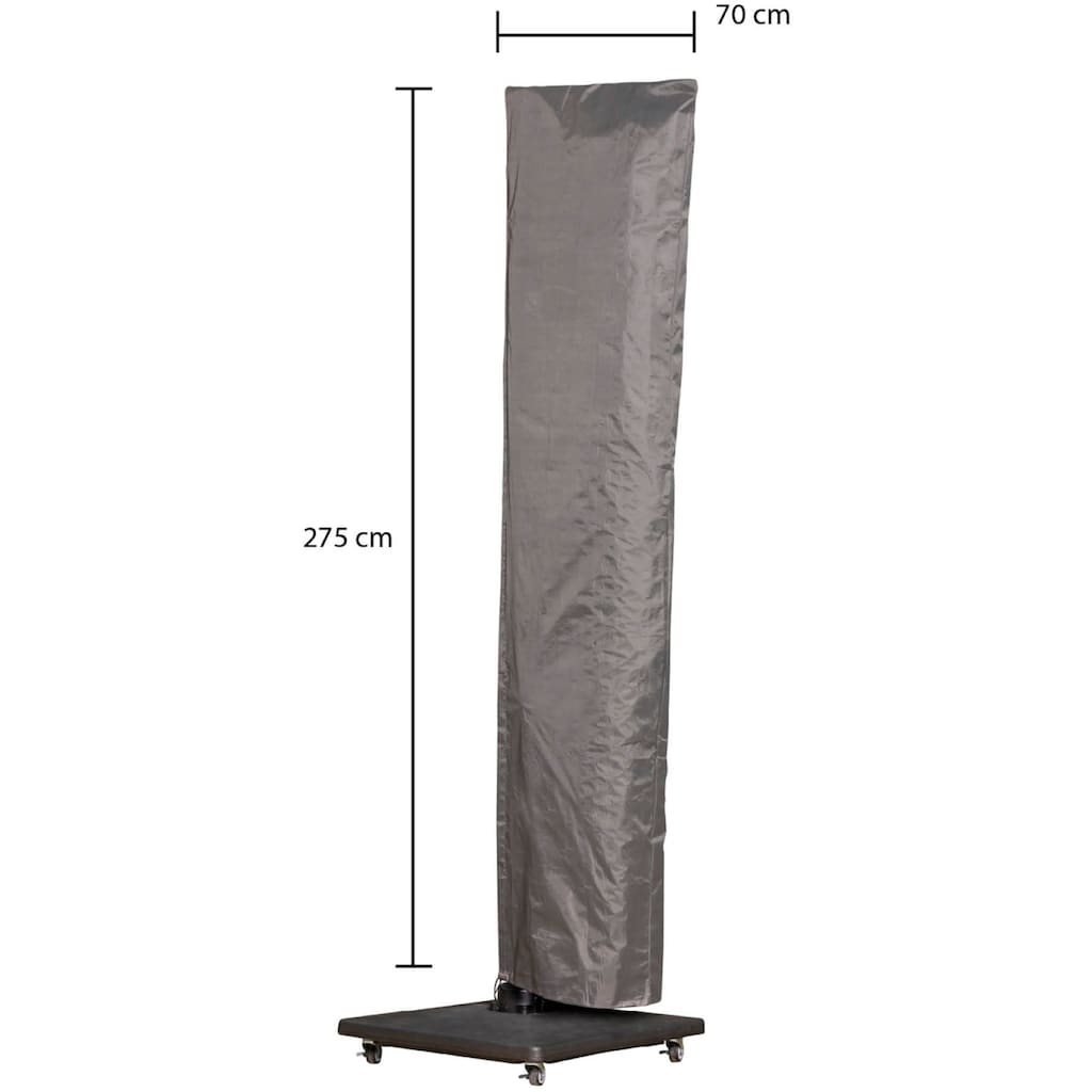 winza outdoor covers Sonnenschirm-Schutzhülle, geeignet für Schirme bis ø 450-500 cm