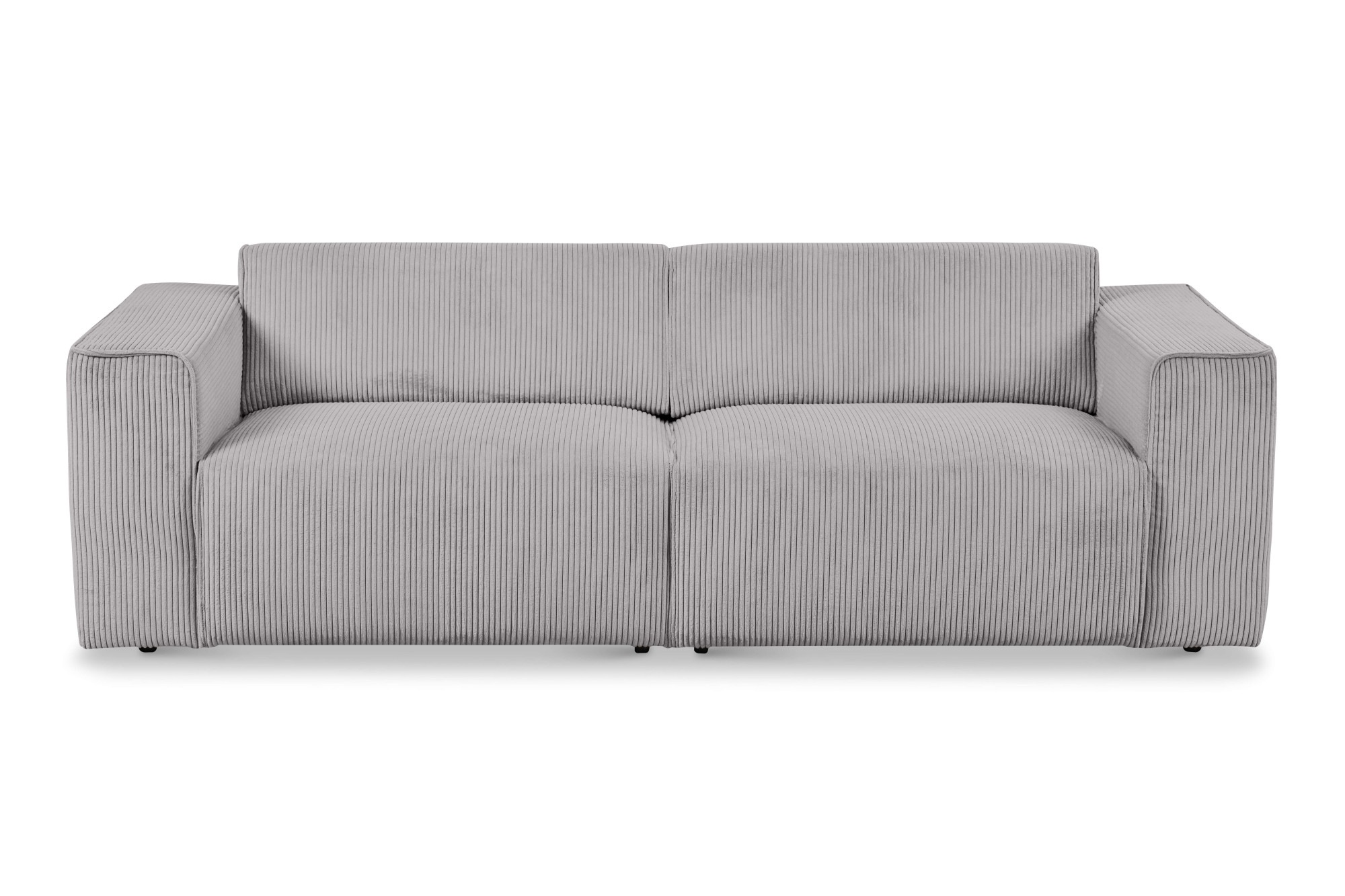 andas 3-Sitzer "Noord mit Kedernaht, Breite 232 cm", Cord, Struktur, Websto günstig online kaufen