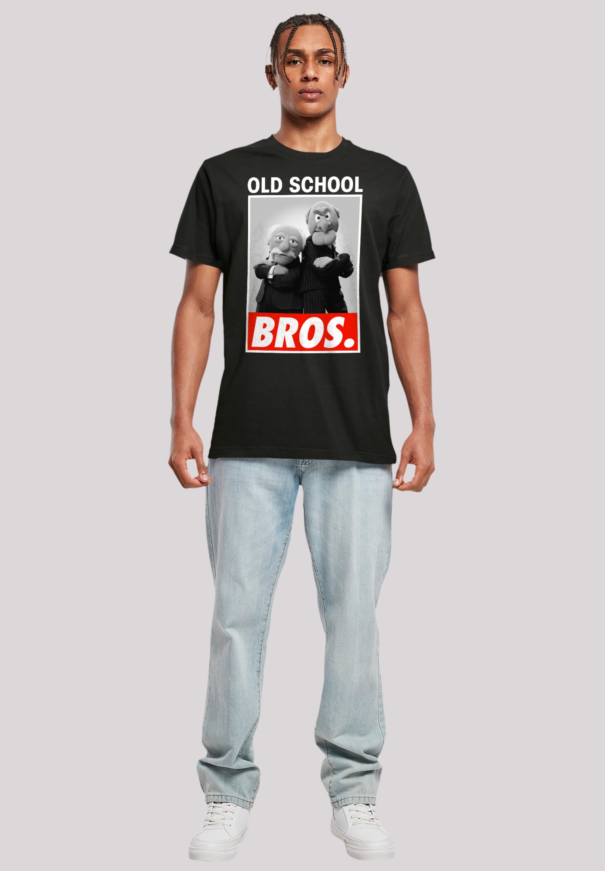 F4NT4STIC T-Shirt »Disney Muppets Old School Bros.«, Premium Qualität