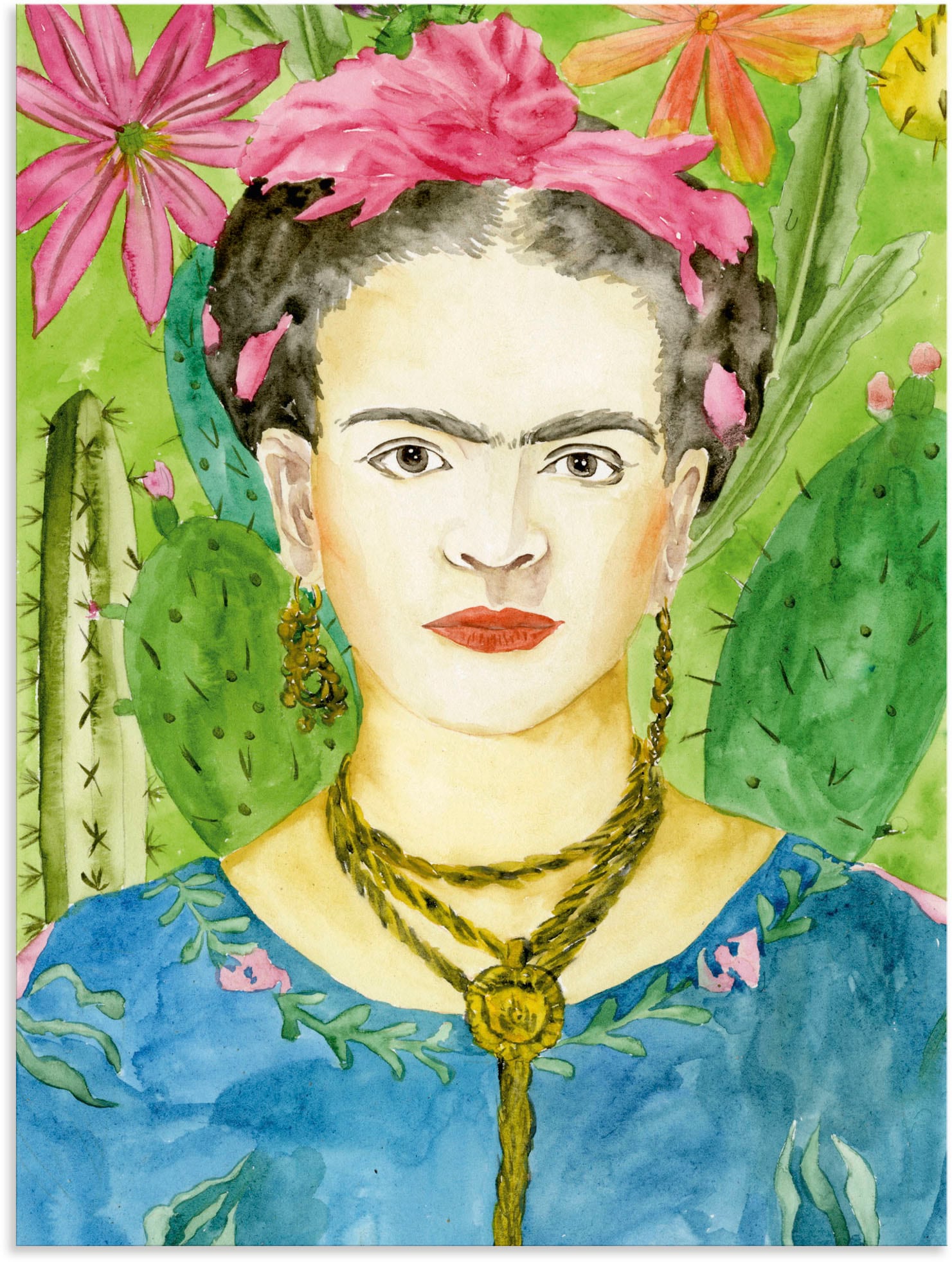 Artland Wandbild "Frida Kahlo II", Bilder von Frauen, (1 St.), als Alubild, günstig online kaufen