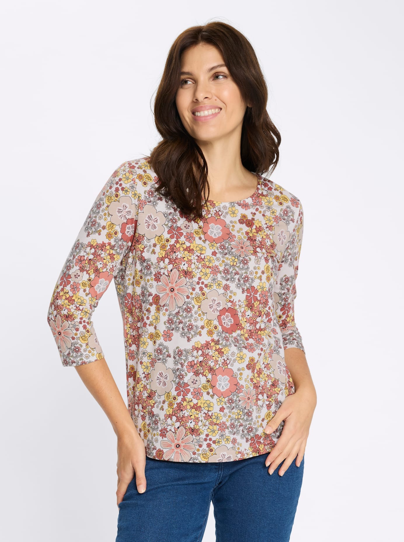 Classic Basics 3/4-Arm-Shirt "Shirt", 1 tlg. günstig online kaufen