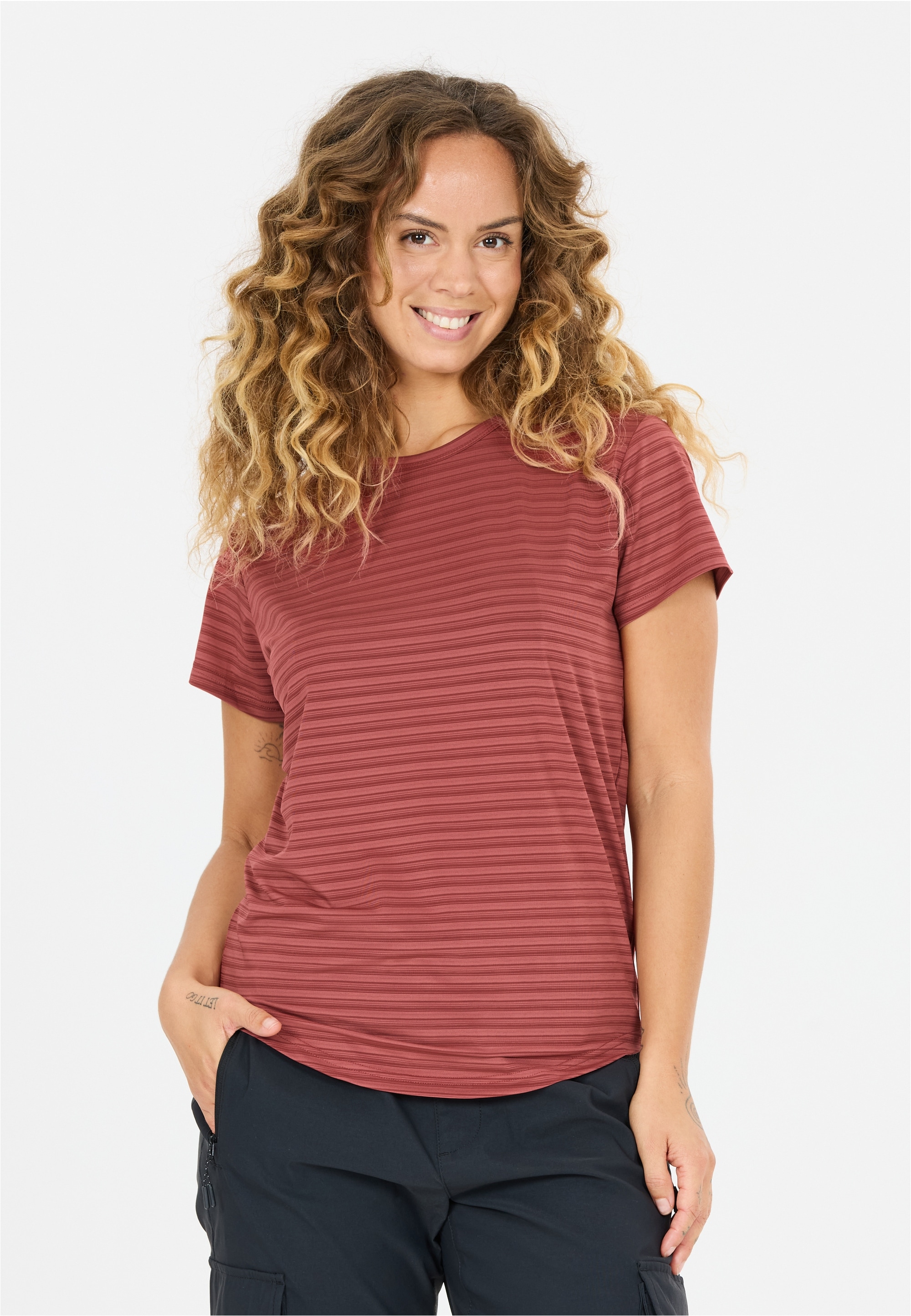 WHISTLER T-Shirt "Skylon" mit atmungsaktivem Jersey-Material