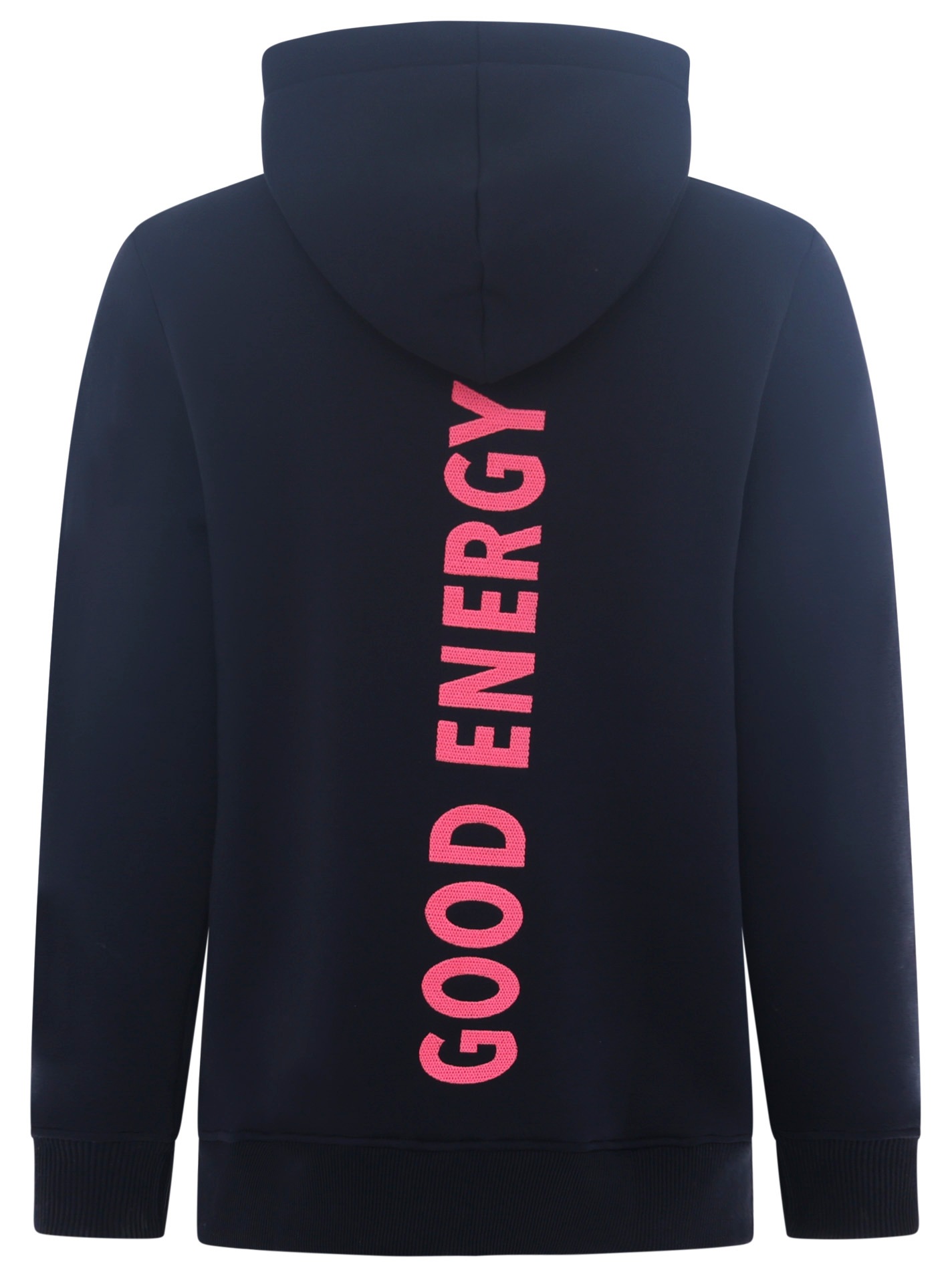 Zwillingsherz Sweatshirt, gestickter Schriftzug, Kapuze, Langarm, Känguruta günstig online kaufen