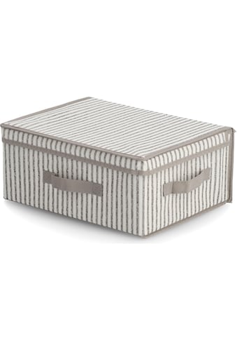 Zeller Present Aufbewahrungsbox »Stripes« Vlies beige...