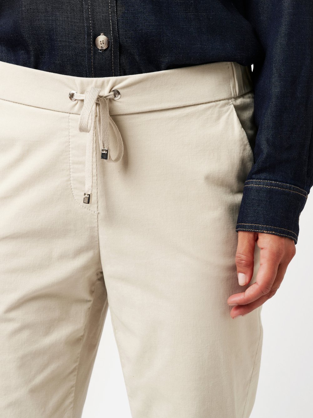 Thumbnail - TONI Schlupfhose "Sue Ankle" Soft-Touch Babycord