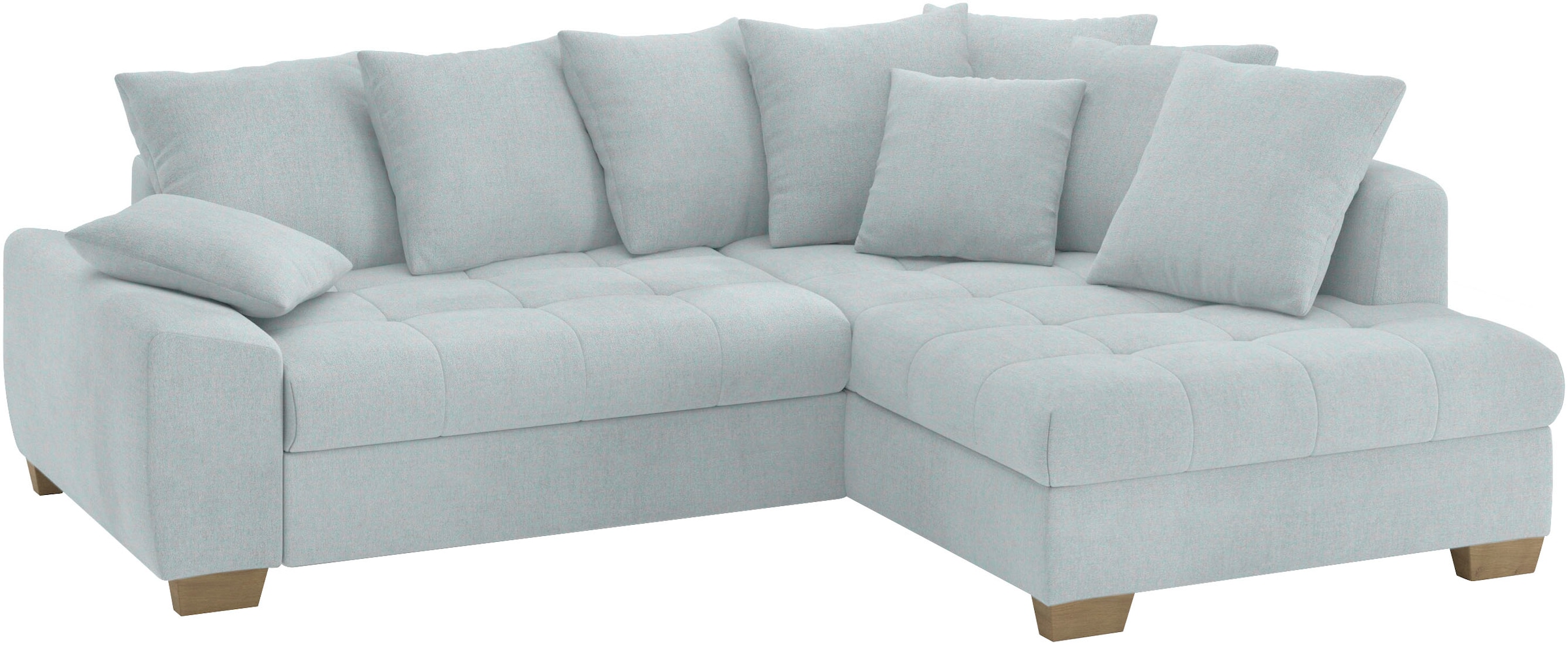 Mr. Couch Ecksofa "Nikita II, L-Form", Wahlweise mit Bettfunktion, Bettkast günstig online kaufen