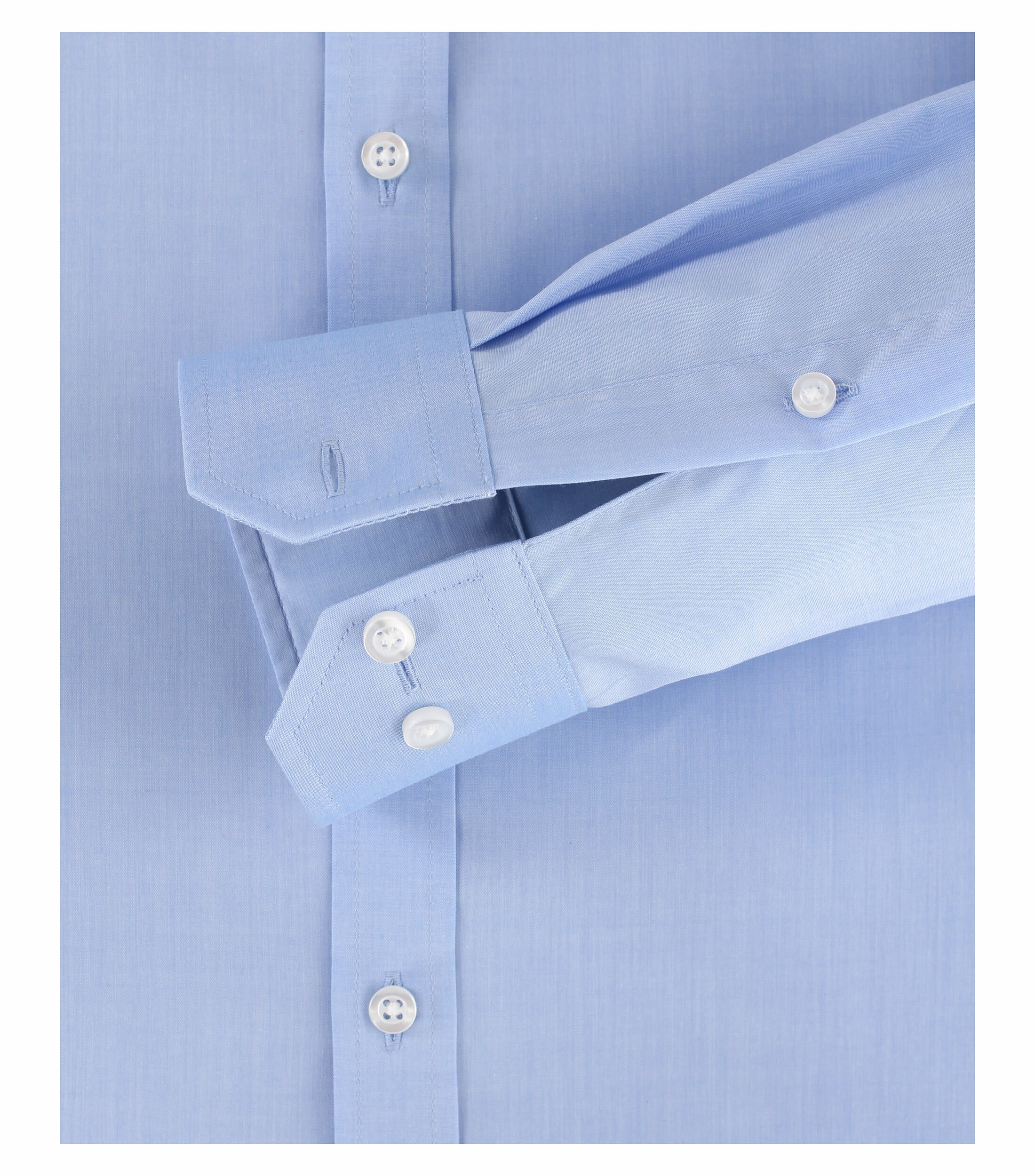 VENTI Businesshemd uni Bleu Clair 43 3