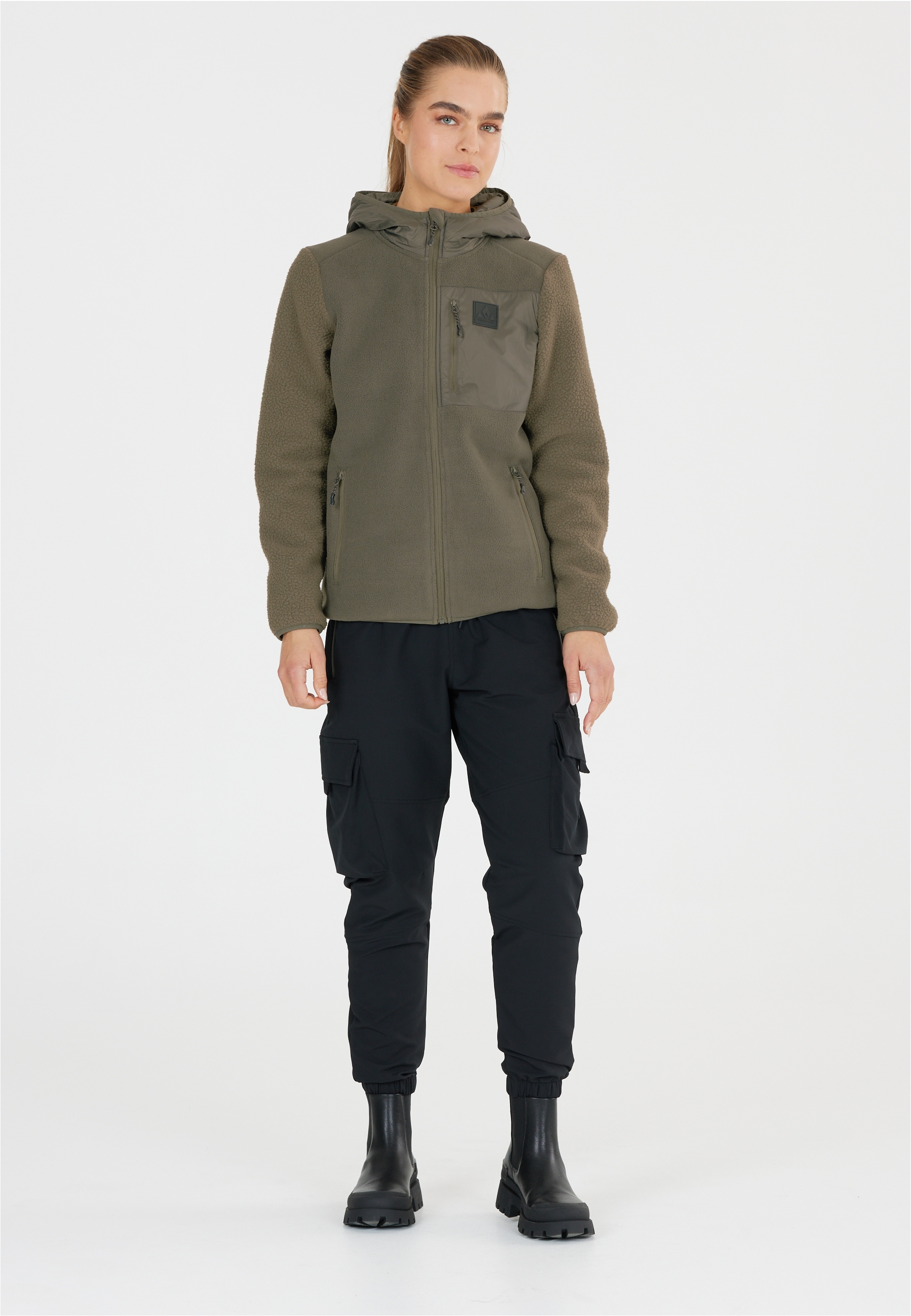 WHISTLER Strickpullover »Makaloo«, mit praktischer Brusttasche