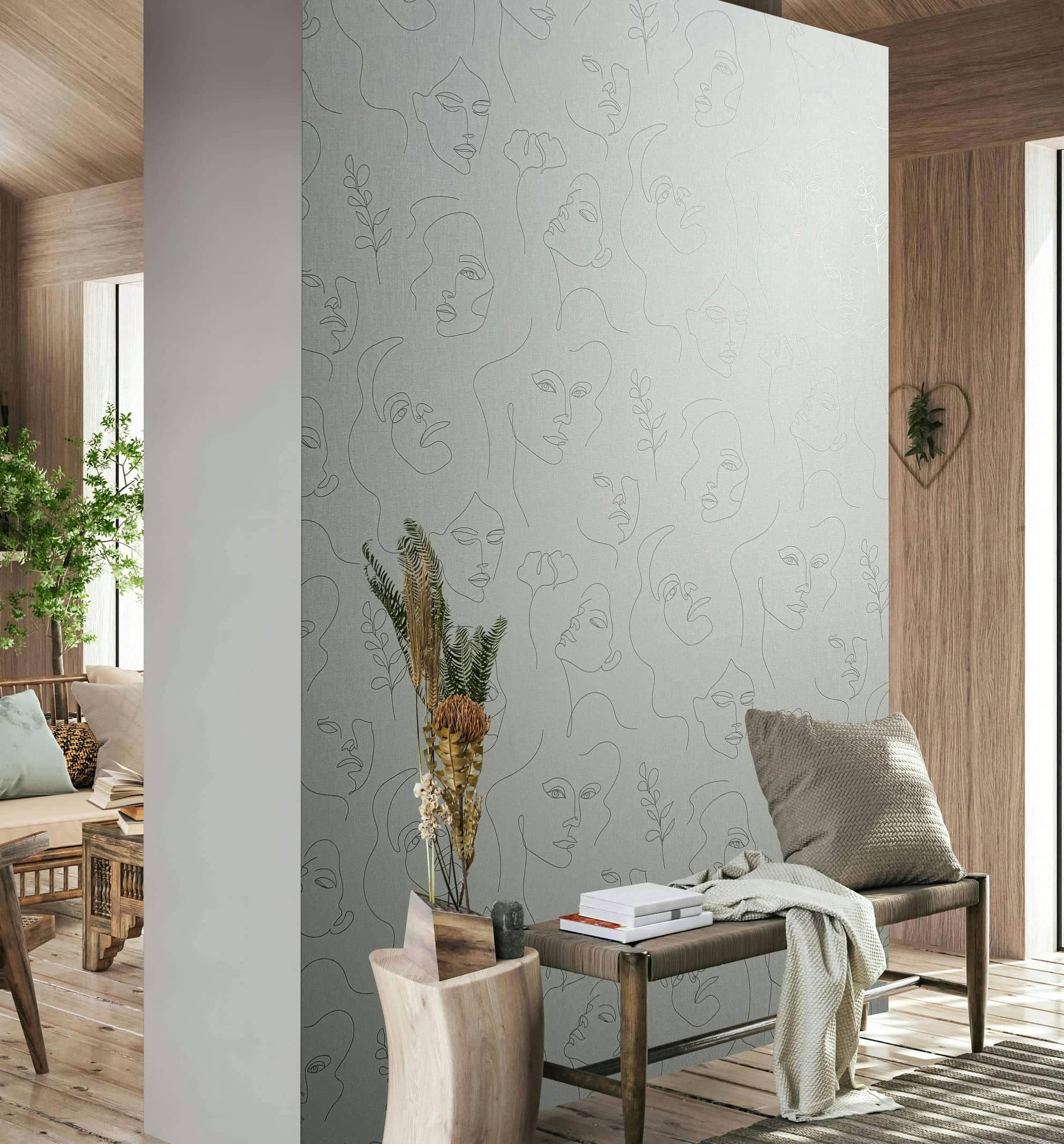 Marburg Vliestapete "Graphic Grandeur" grafisch moderne Tapete für Wohnzimmer Schlafzimmer Küche