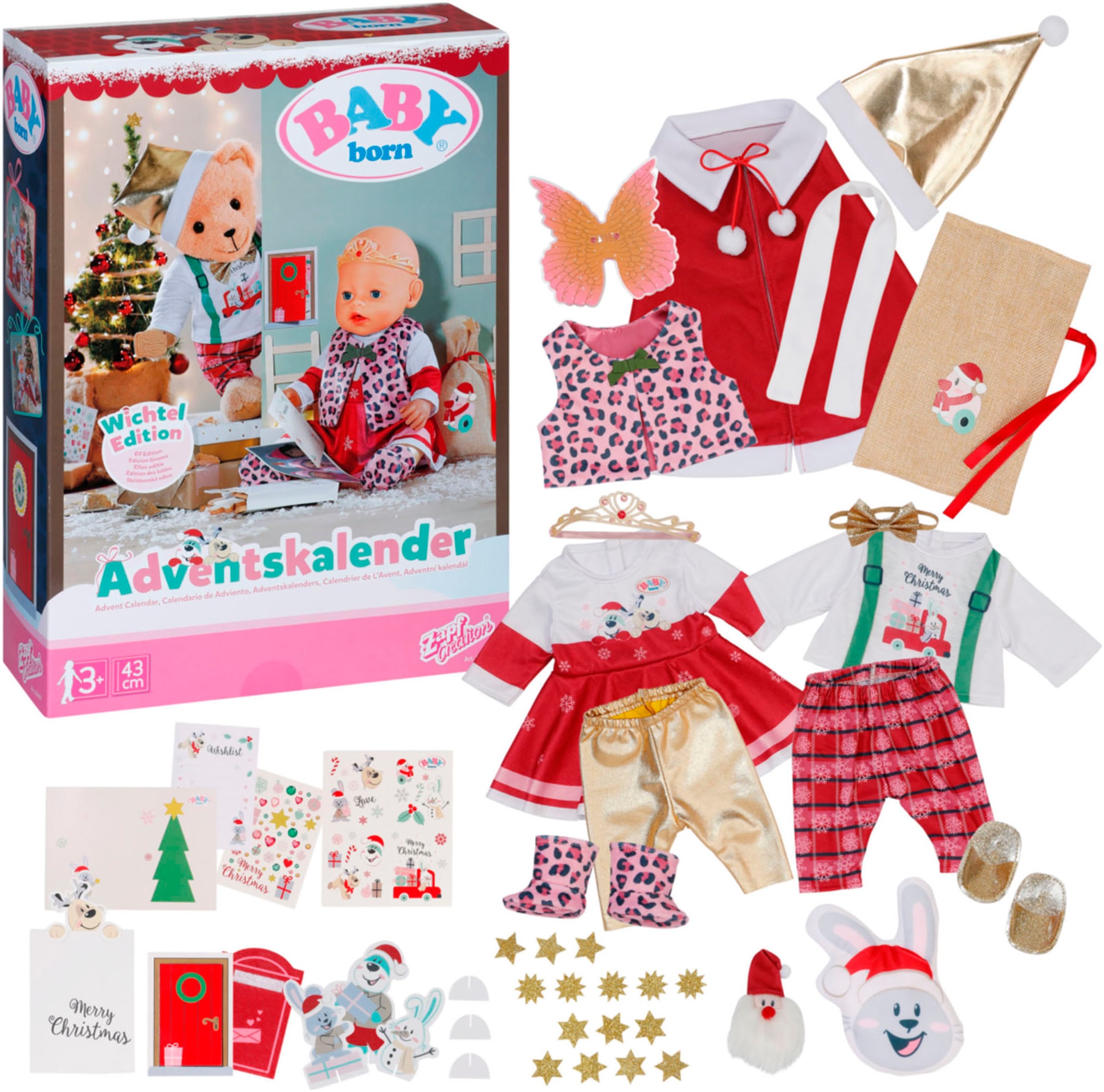 Spielzeug-Adventskalender »Baby Born«, ab 3 Jahren