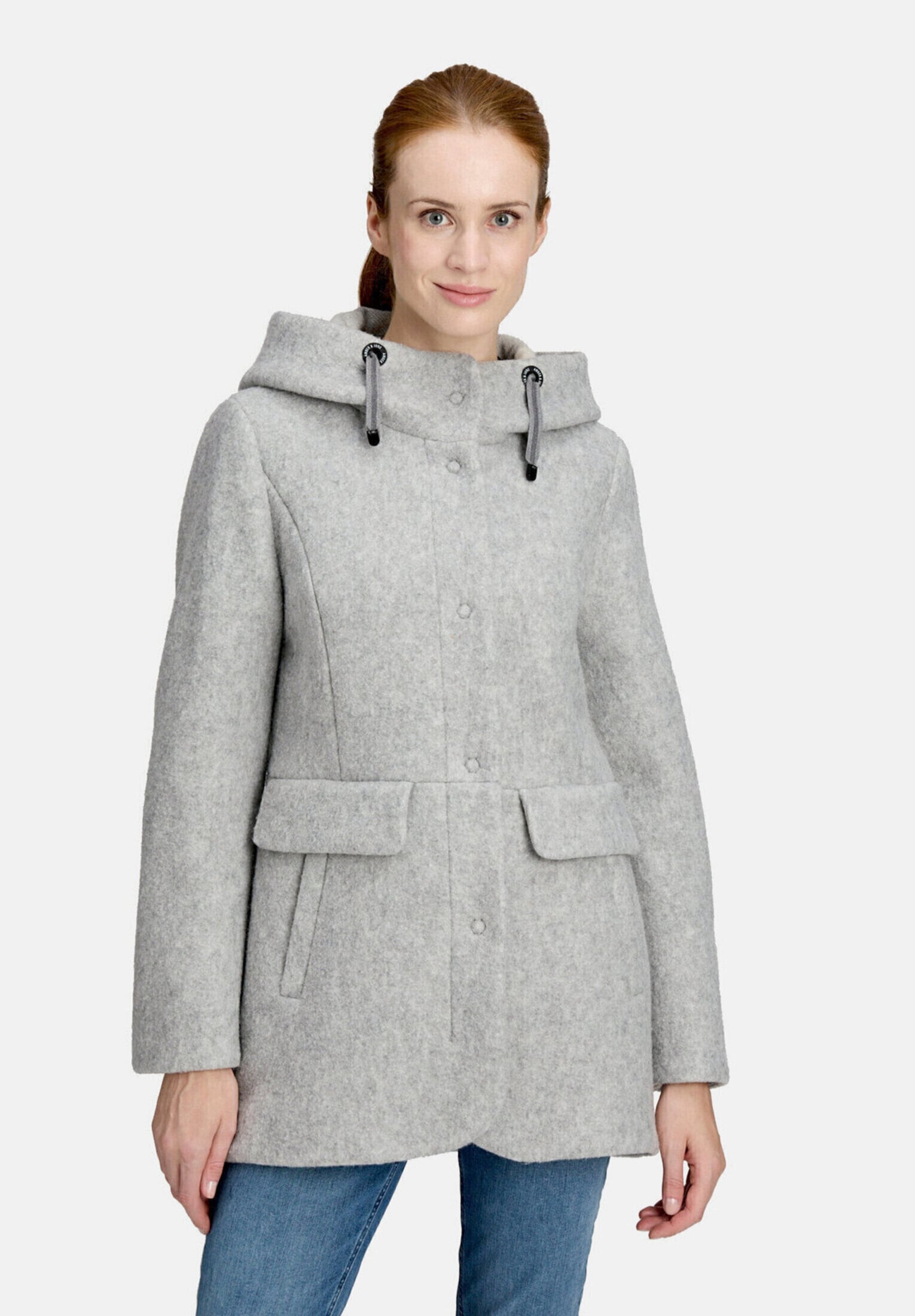 Amber & June Winterjacke »Damen mit Kapuze« mit Kapuze