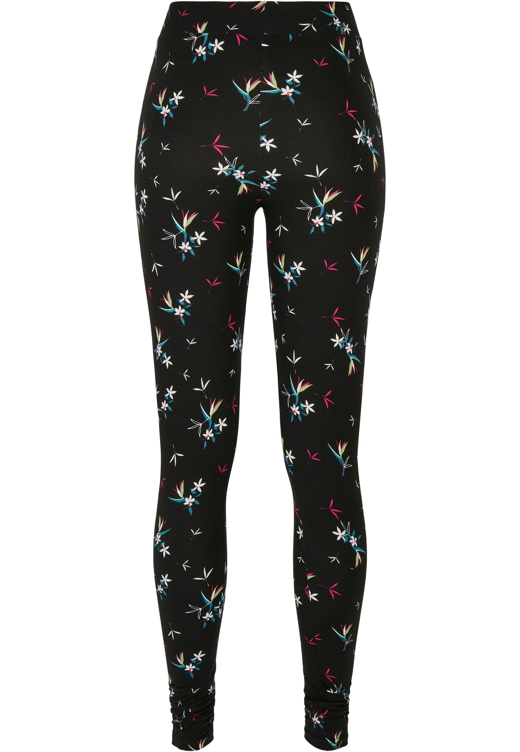 URBAN CLASSICS Leggings »Urban Classics Damen Ladies Soft AOP Leggings«, (1 tlg.)