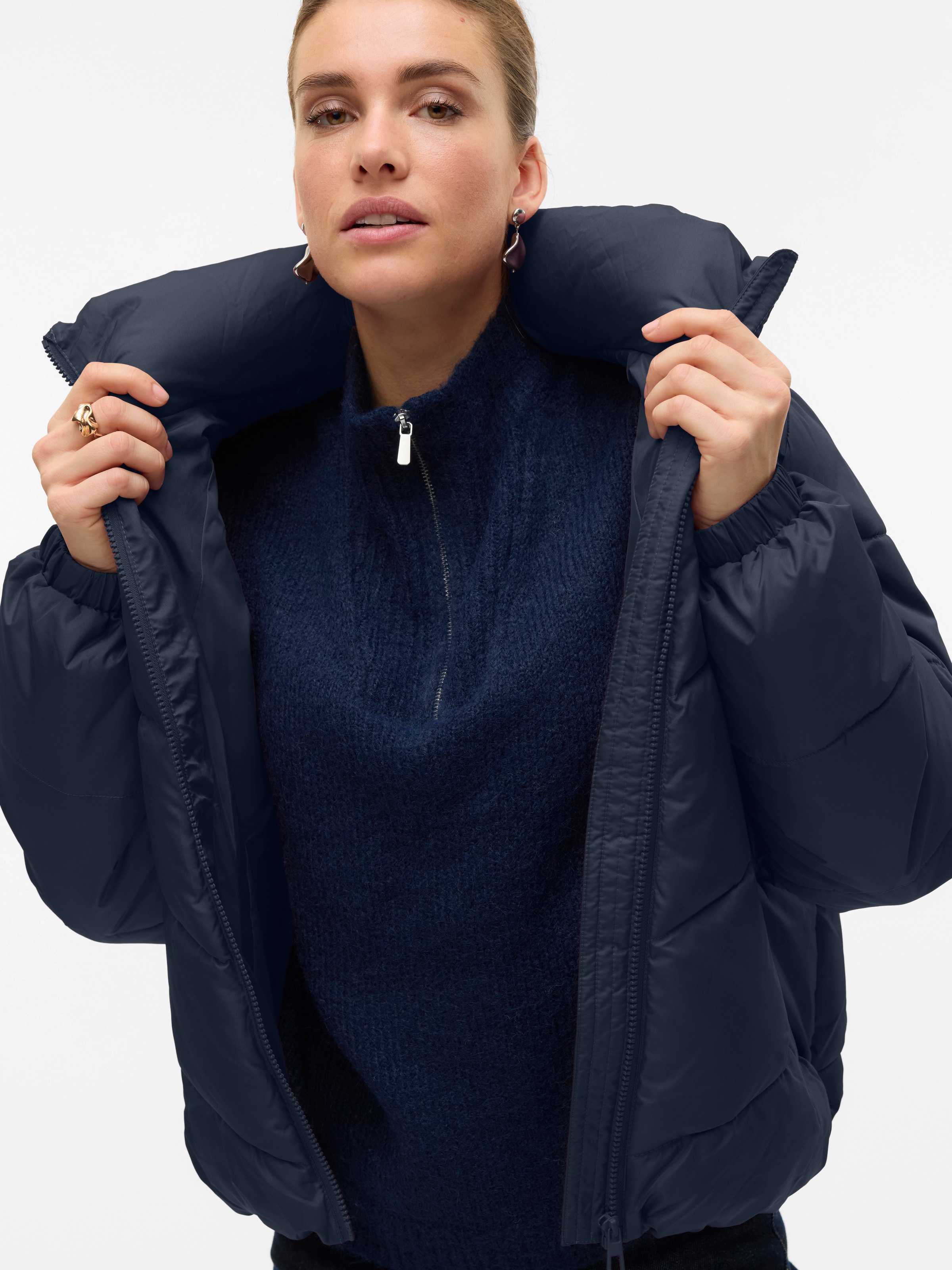 Thumbnail - Vero Moda Steppjacke "VMLIGARIO SHORT JACKET BOO" ohne Kapuze