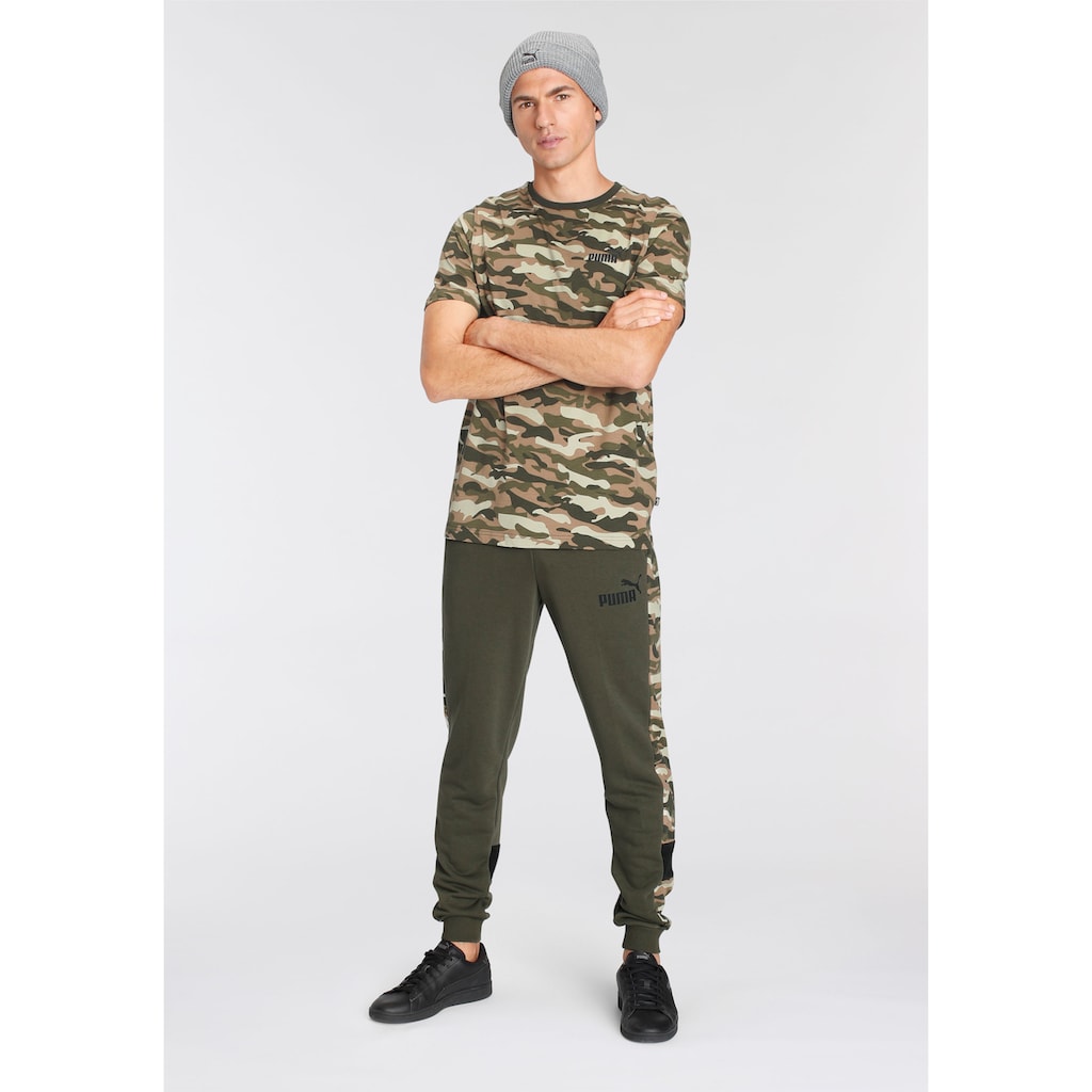 PUMA T-Shirt »ESS+ Camo AOP Tee«