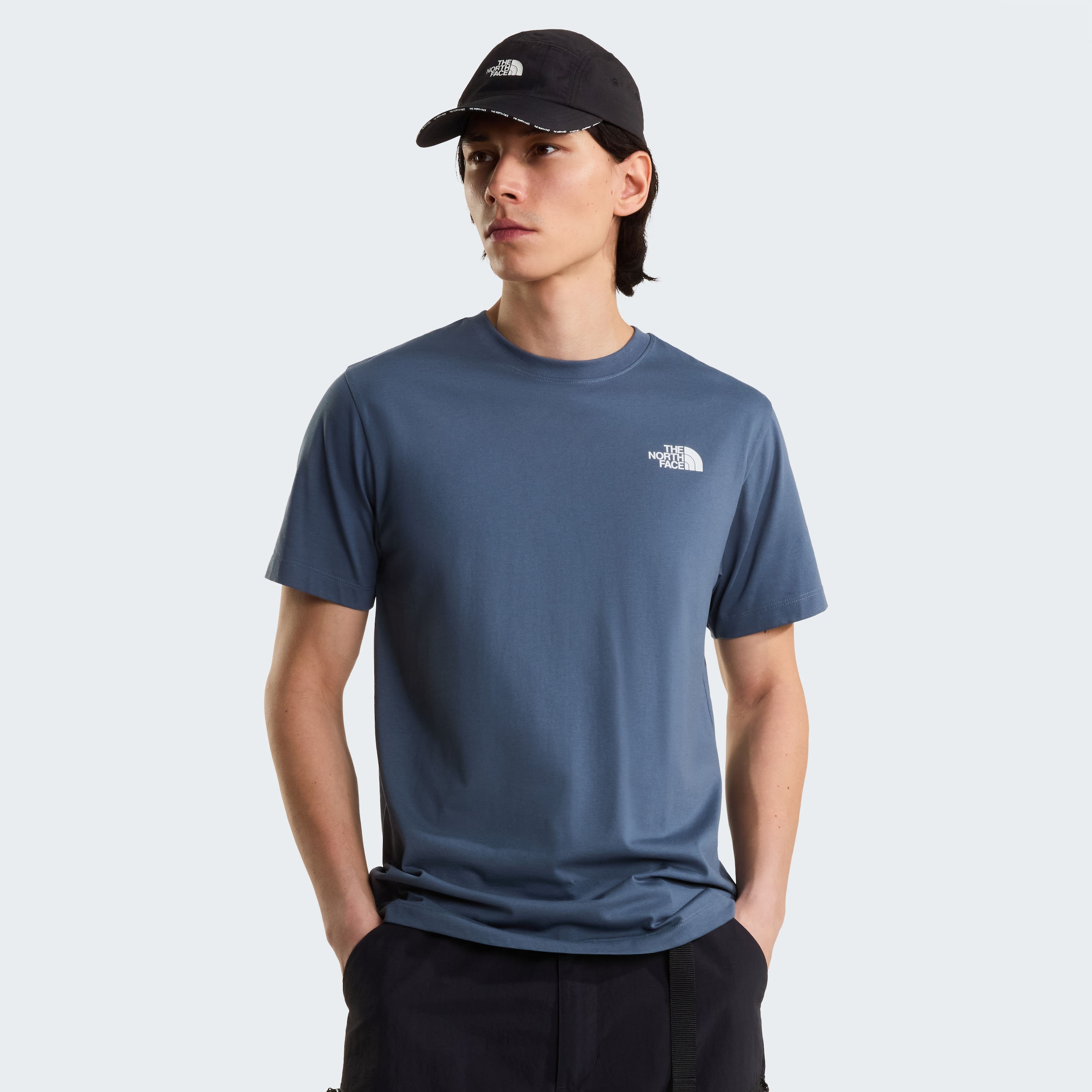 The North Face T-Shirt »M EVOLUTION BOX NSE REGULAR SHORT SLEEVE« normale Passform, Kurzarm, aus Baumwollmischjersey