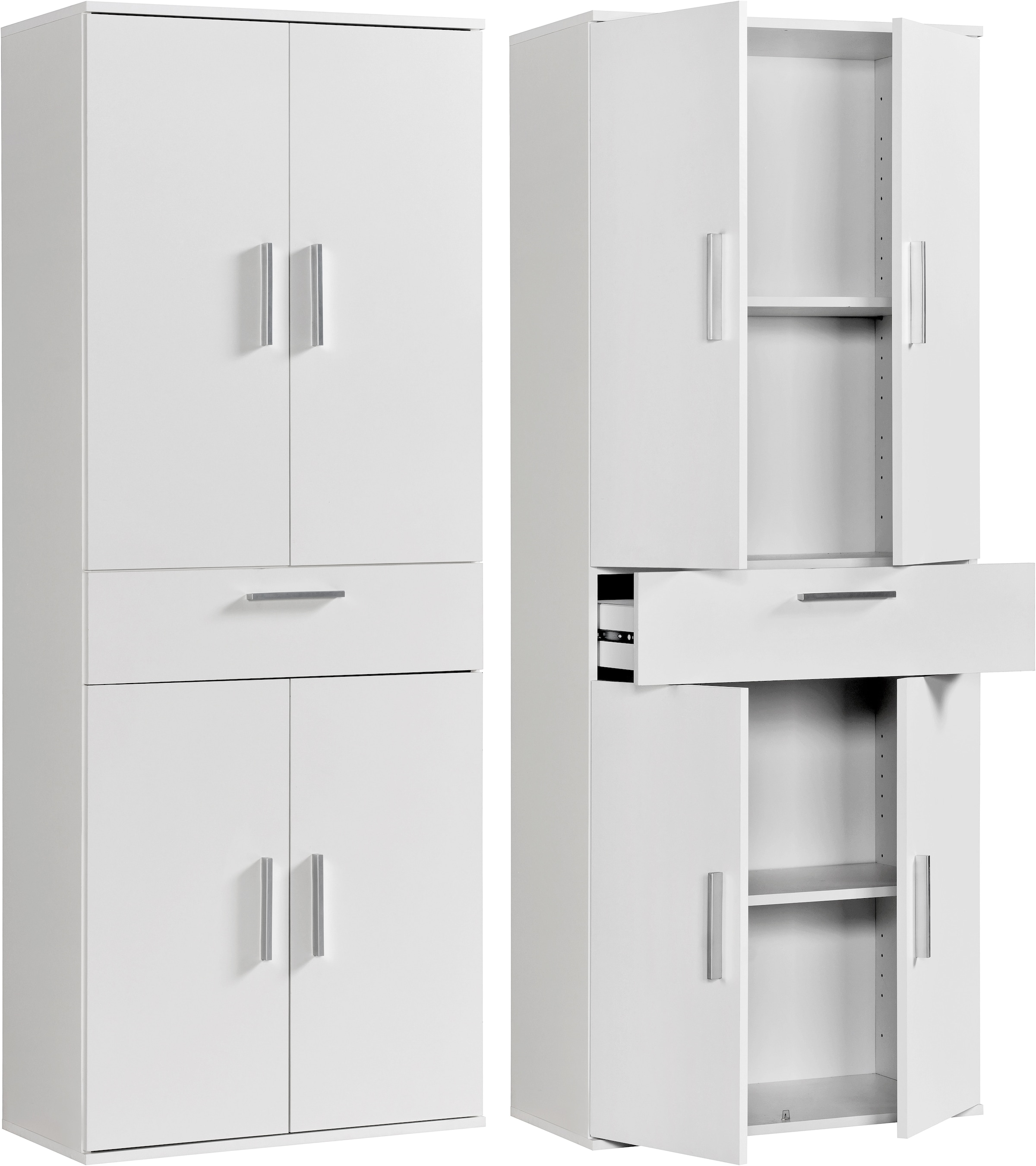 Procontour Mehrzweckschrank »Schrank Clara BESTSELLER!«, (OTTOs Choice), Höhe 167cm mit variabel verstellbaren Einlegeböden