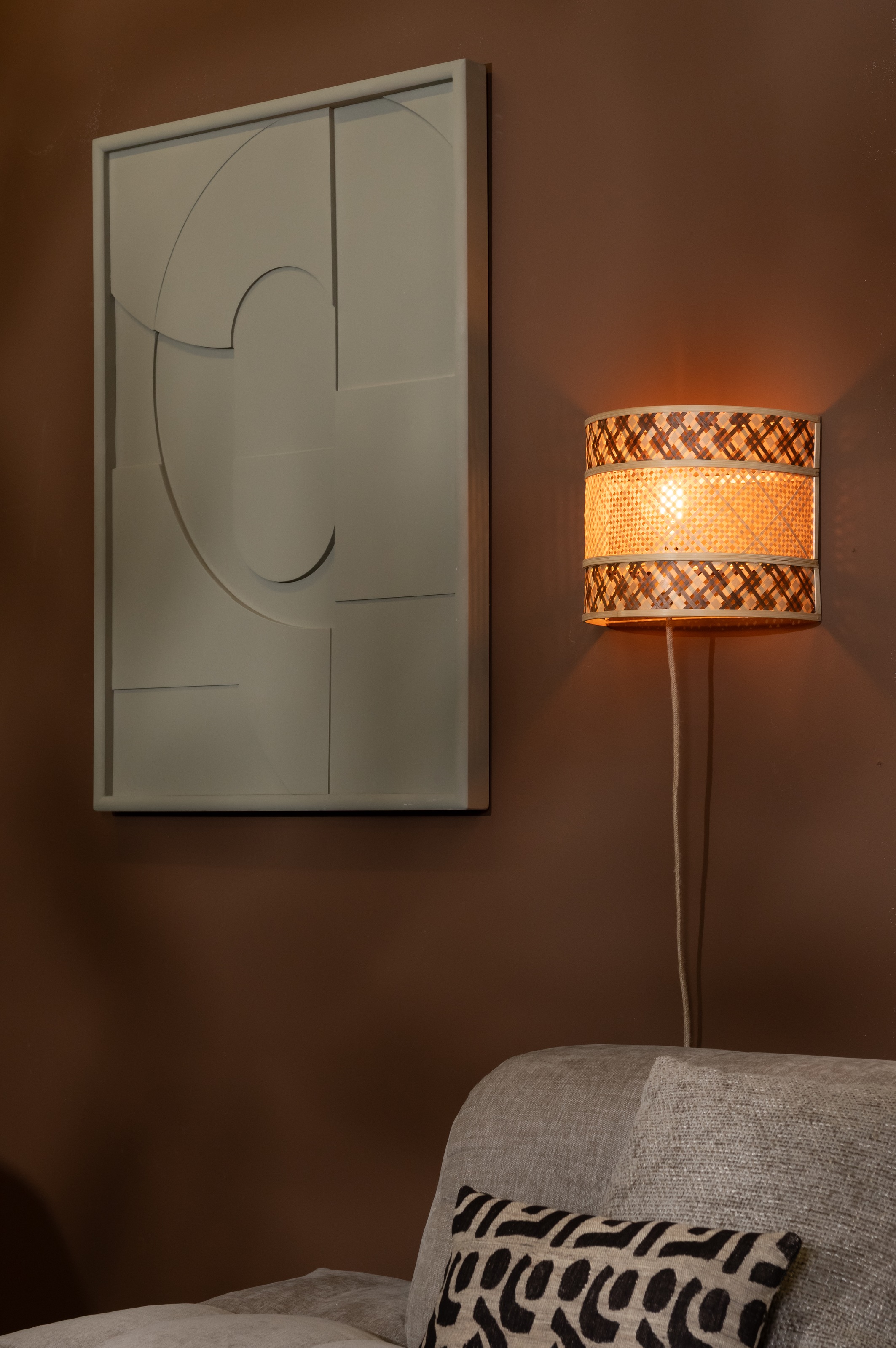 GOOD&MOJO Wandleuchte »LANKAWI«, 1 flammig, Leuchtmittel E27 | LED wechselbar
