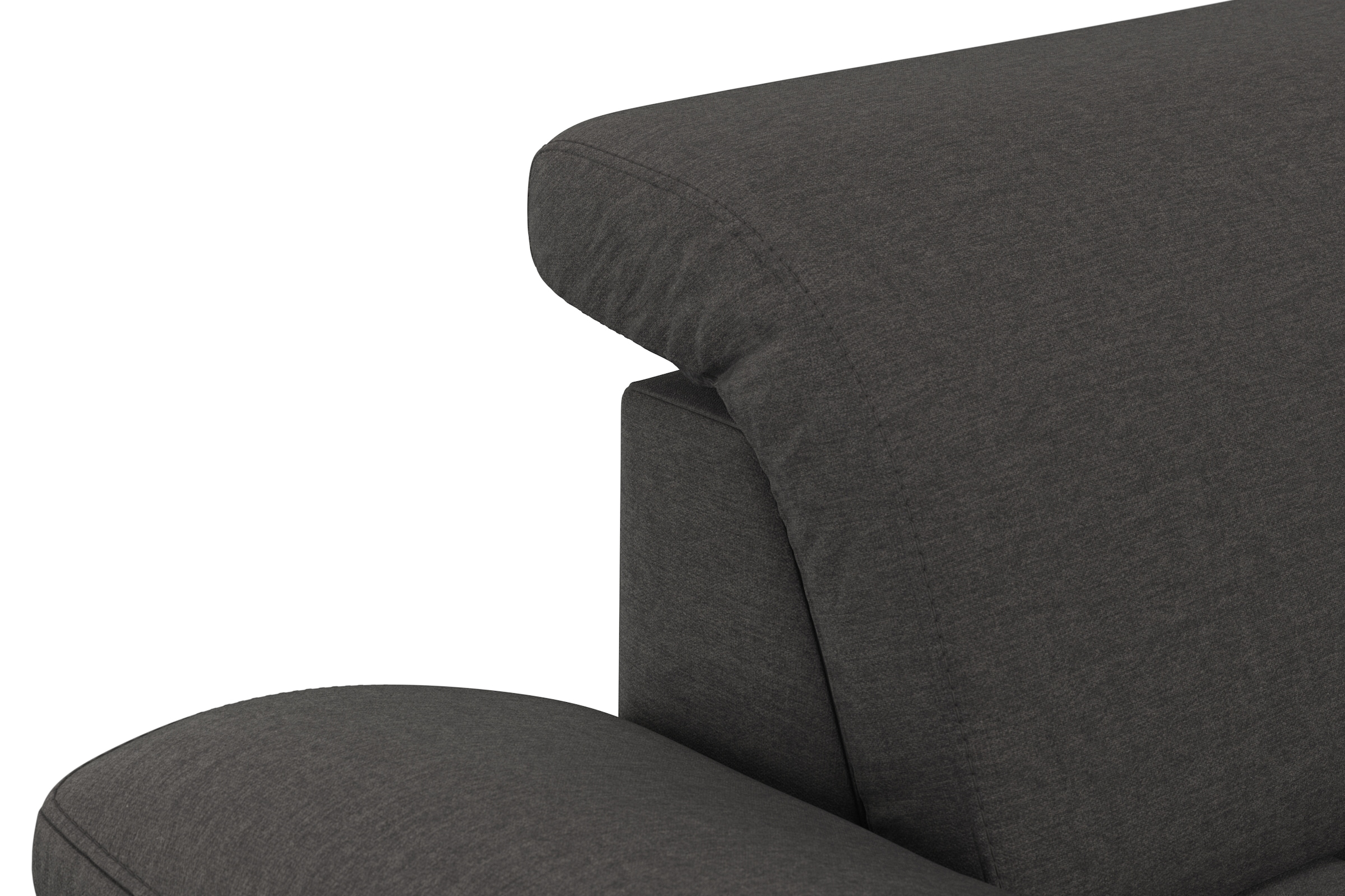 sit&more Ecksofa »Cool L-Form«, wahlweise mit Kopfteilverstellung und Vorziehsitz, motorisch