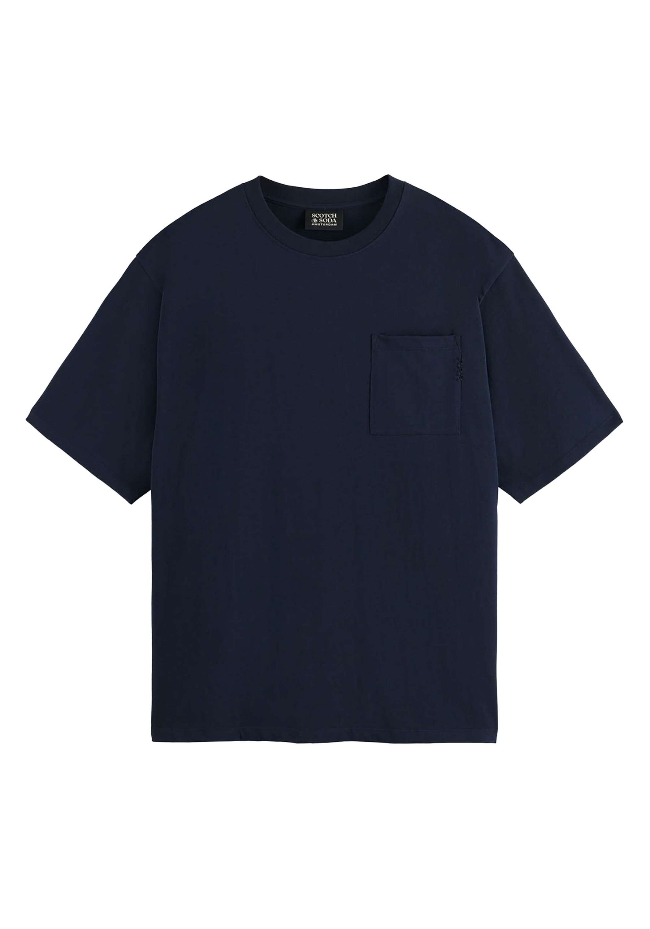 Scotch & Soda T-Shirt "T-Shirt Core 3 Crosses Loose Fit Pocket T-Shirt 1er Pack" 1 tlg.