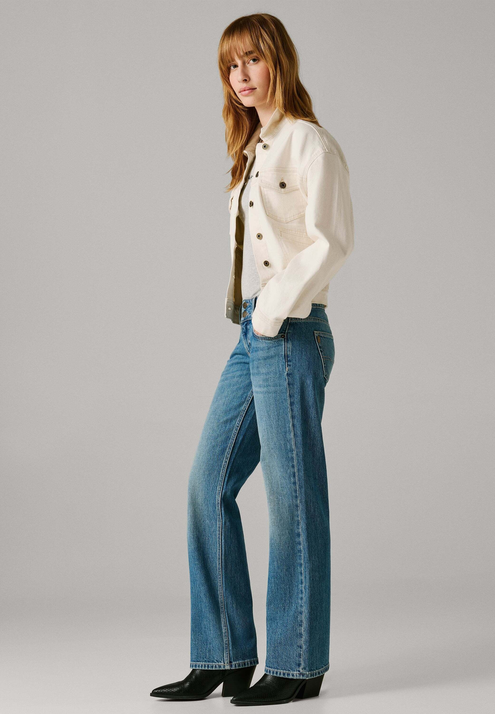 Pepe Jeans Straight-Jeans »straight leg jeans STRAIGHT JEANS LW VENUS«