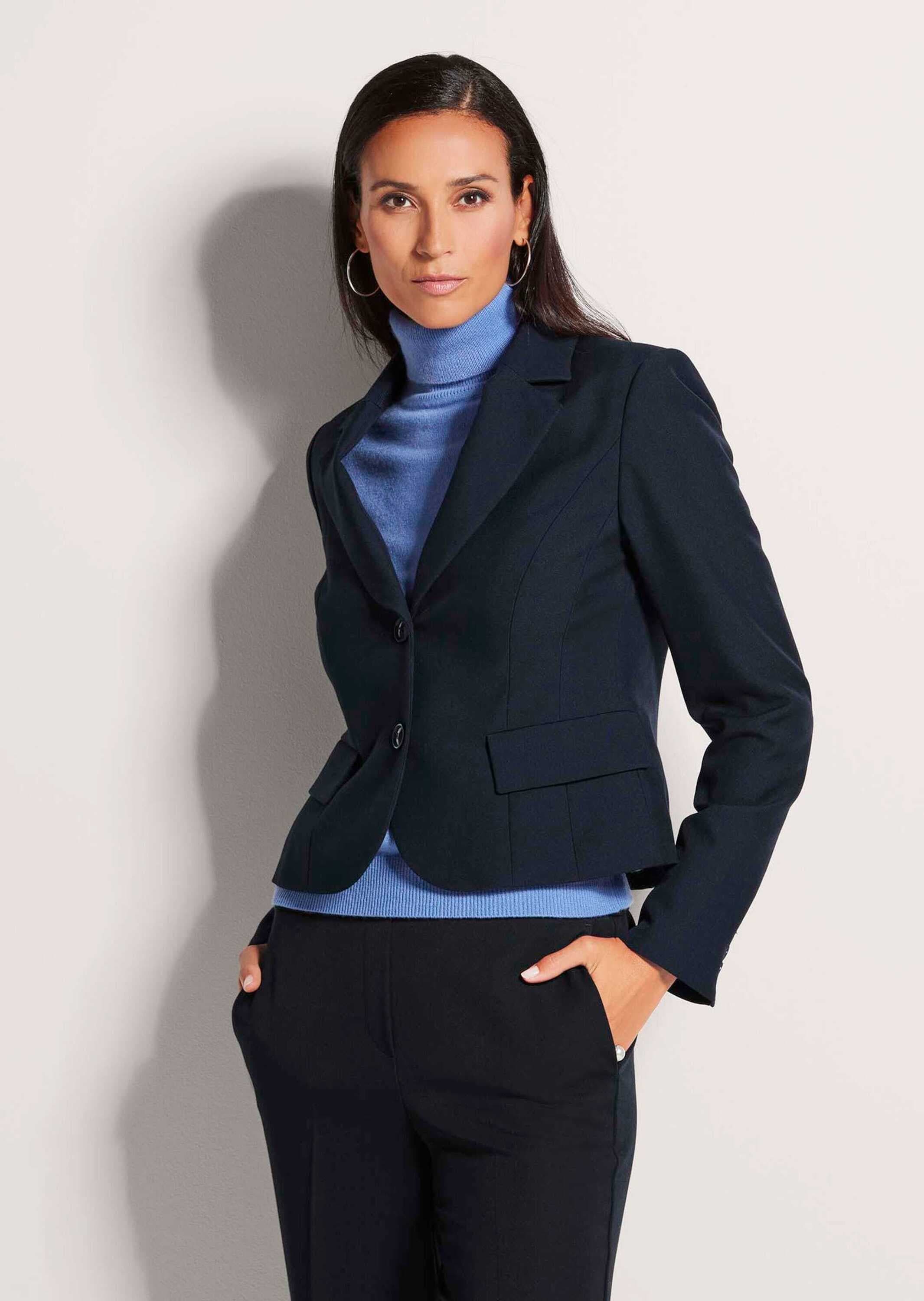 MADELEINE Kurzblazer »Blazer Kurzblazer in Jeans-Optik«