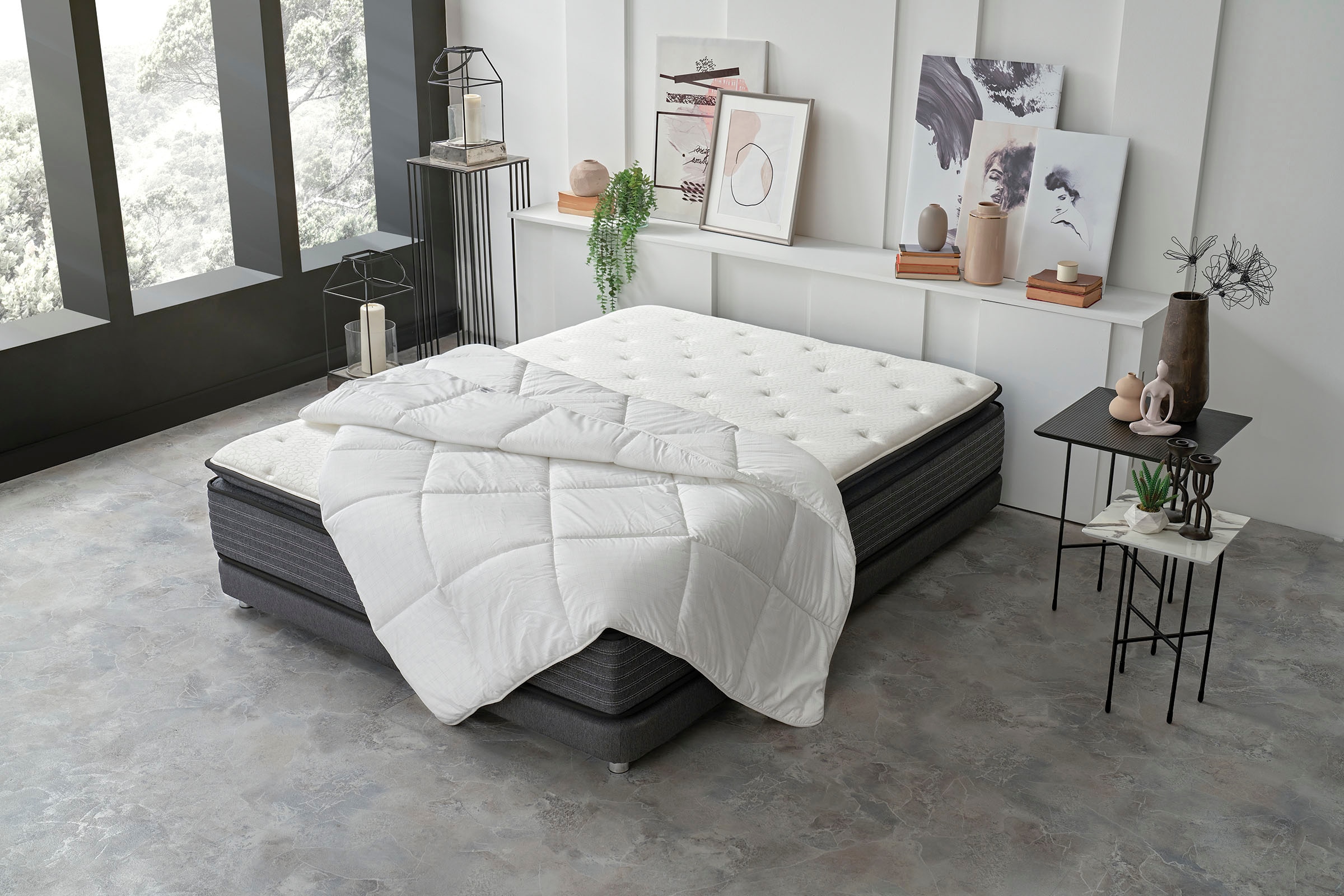 Yatas Bedding (1 Kunstfaserbettdecke BAUR St.), »Anti-Stress bestellen normal, Decke«, | excellenter Schlafkomfort