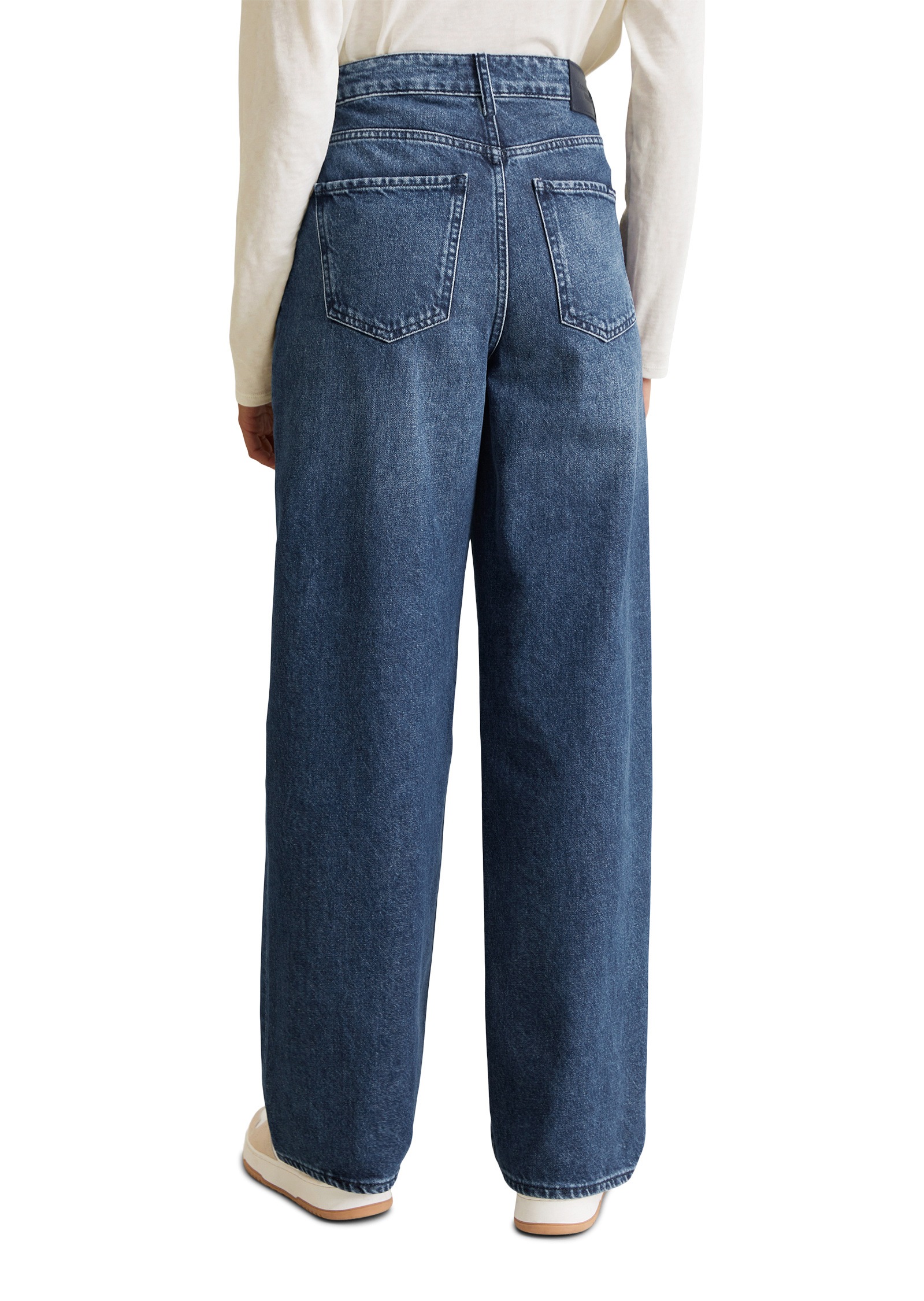 Marc O'Polo DENIM Weite Jeans »aus Baumwolle ohne Stretch«