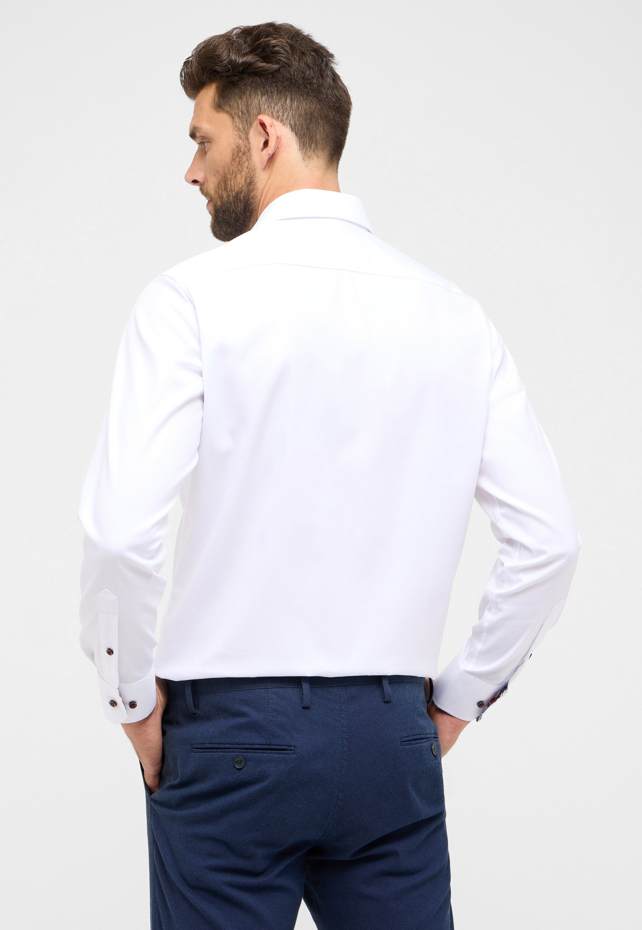 Eterna Langarmhemd "MODERN FIT", NON IRON (bügelfrei) günstig online kaufen