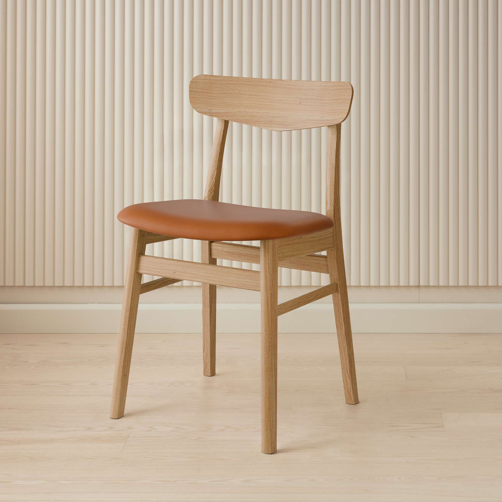 Hammel Furniture "Mosbøl, Stuhl, Massivholz mit gepolstertem Sitz – robust & komfortabel" () Massivholz, gepolsterte Sitzfläche, versch. Farbvarianten