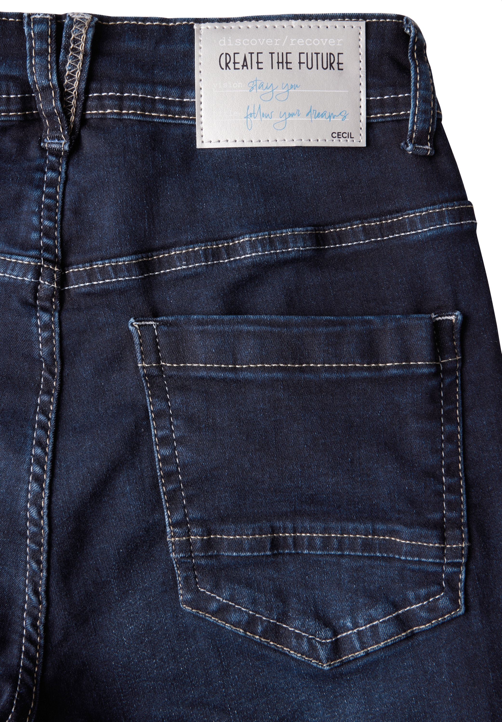 Cecil Slim-fit-Jeans, 5-Pocket-Style