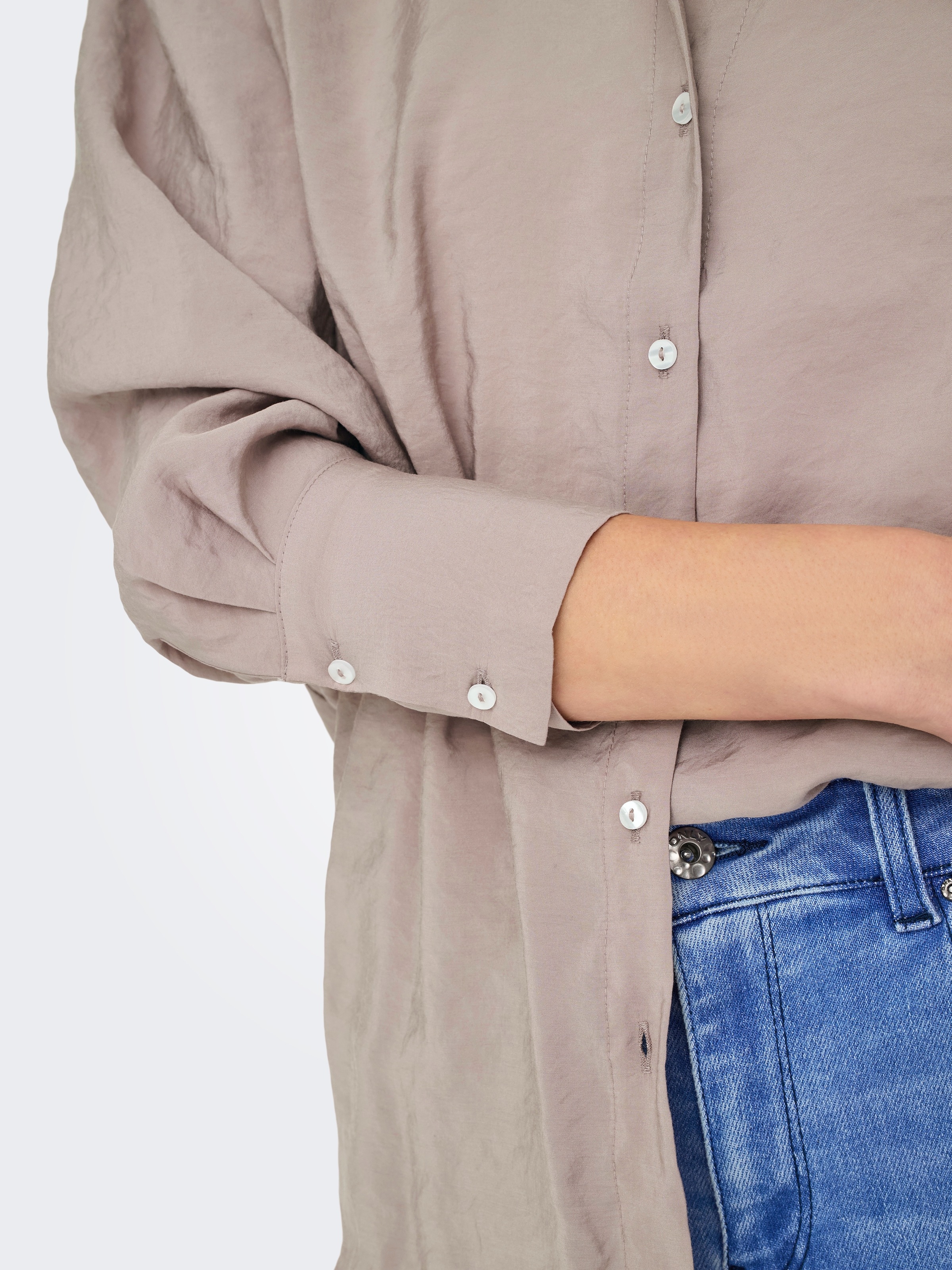 ONLY Hemdbluse »ONLZAZIMA L/S LOOSE SHIRT WVN NOOS«