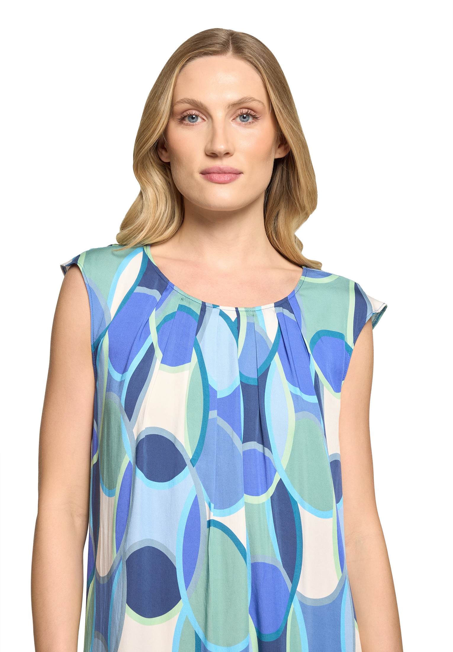 Betty Barclay Sommerkleid »Damen mit Rundhalsausschnitt« Ohne Tasche