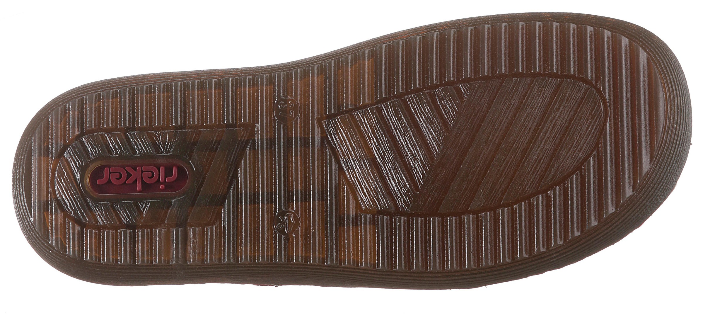 Rieker Chelseaboots, Stiefelette, Boots, Schlupfschuh mit gemustertem Stretcheinsatz