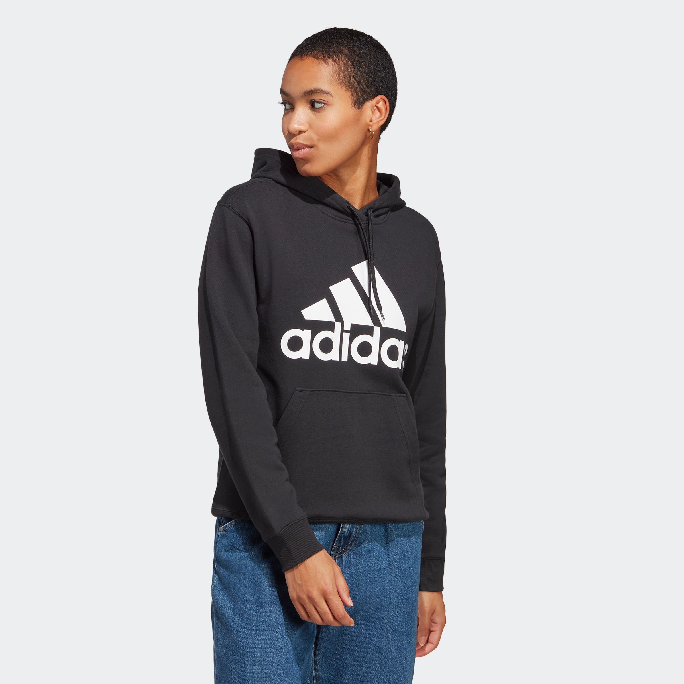 adidas Sportswear Kapuzensweatshirt »ESSENTIALS BIG LOGO REGULAR FRENCH TERRY HOODIE«