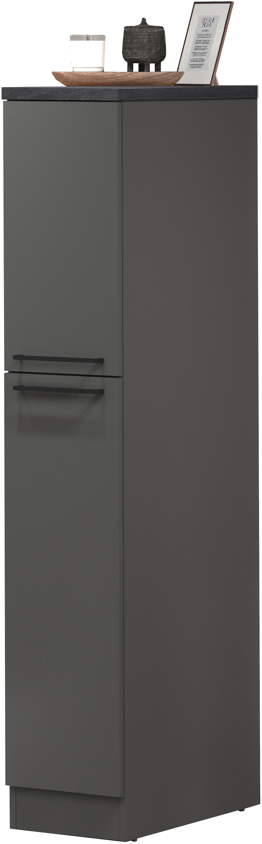 KOCHSTATION Apothekerschrank "KS-Sole" Breite 30 cm, 2 Auszüge, 4 Fächer