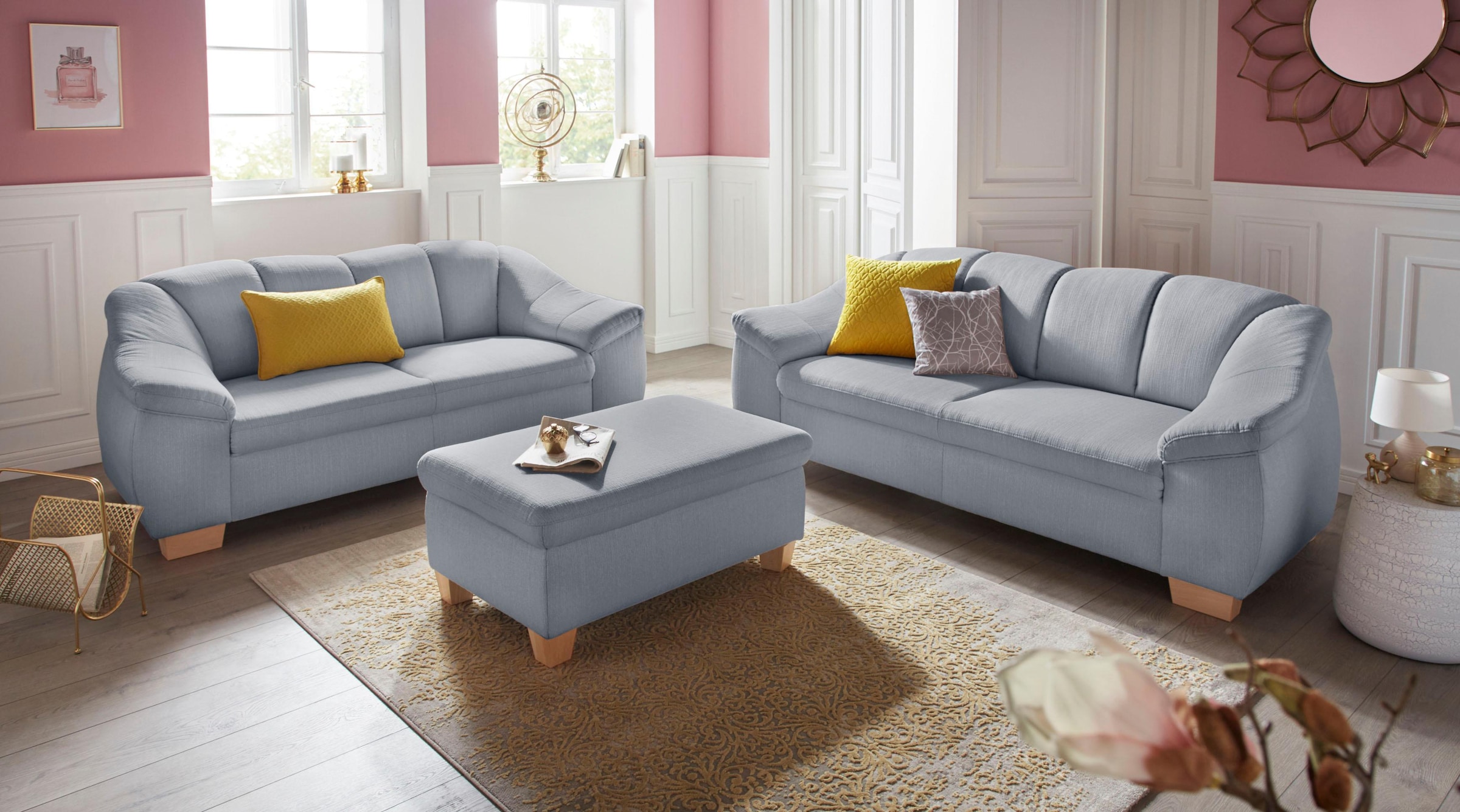 sit&more 3-Sitzer »Santo«, mit Federkern