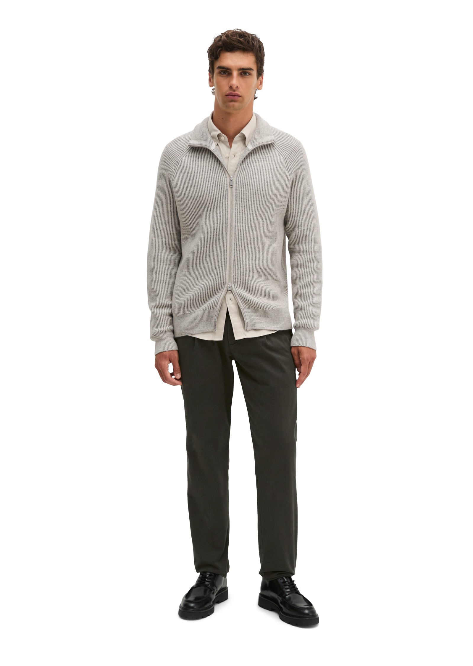 Marc O'Polo Cardigan »aus Bio-Baumwoll-Schurwoll-Mix«