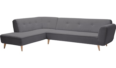 Ecksofa »New Wave Chic«, Breite 261 cm, Tiefe 201 cm