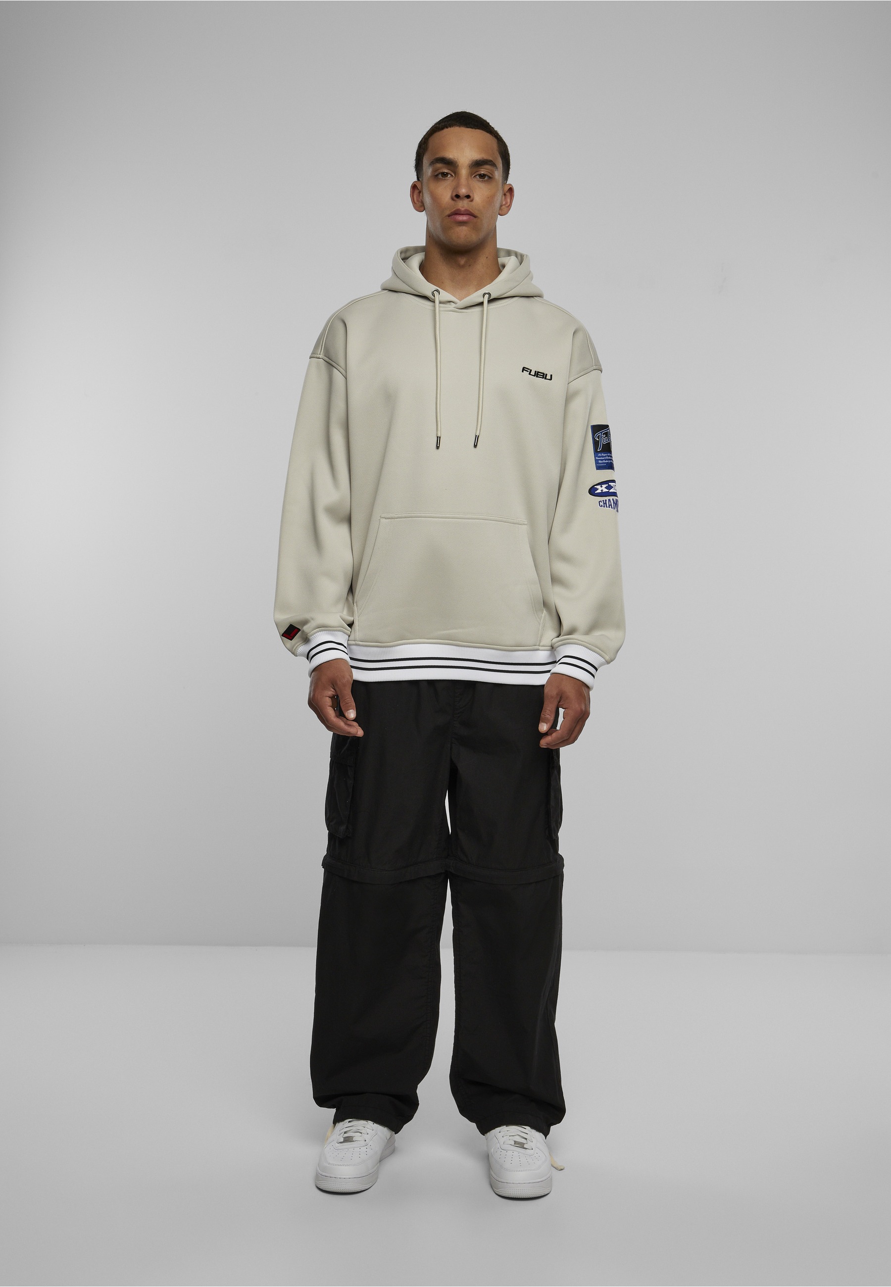 Fubu Kapuzensweatshirt »Fubu Herren FM233-012-1 FUBU Corporate Mesh Hoodie«, 1 Stk.
