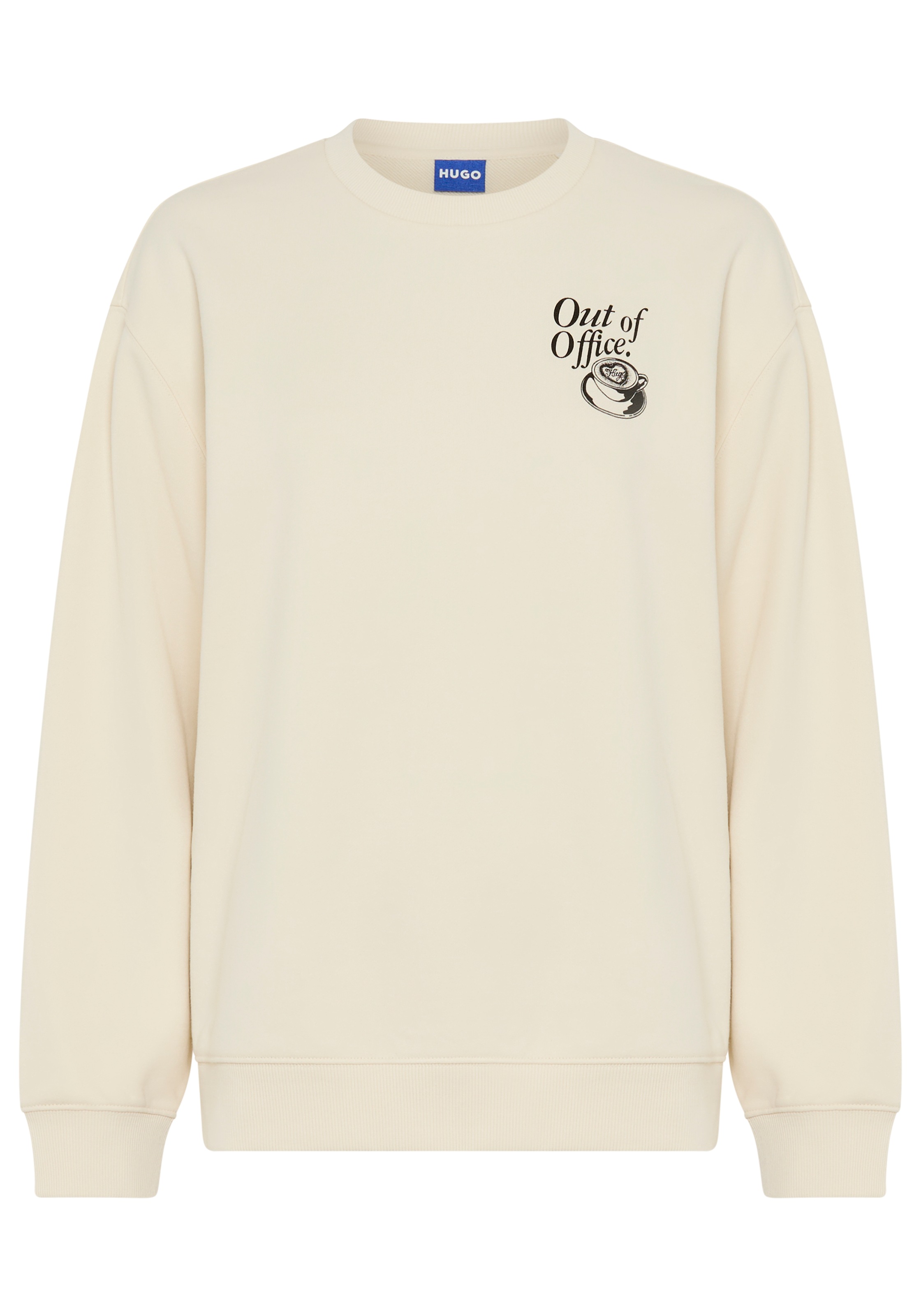 HUGO Blue Sweatshirt "Classic Crew", mit großem Rückenprint günstig online kaufen