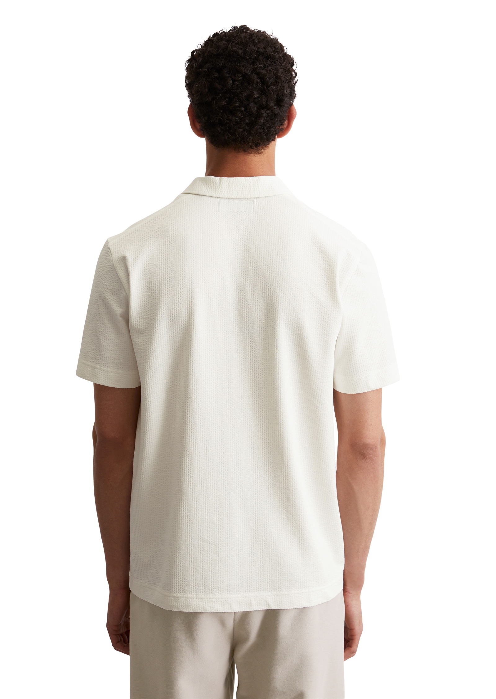Marc O'Polo Poloshirt »aus Bio-Baumwoll-Mix«